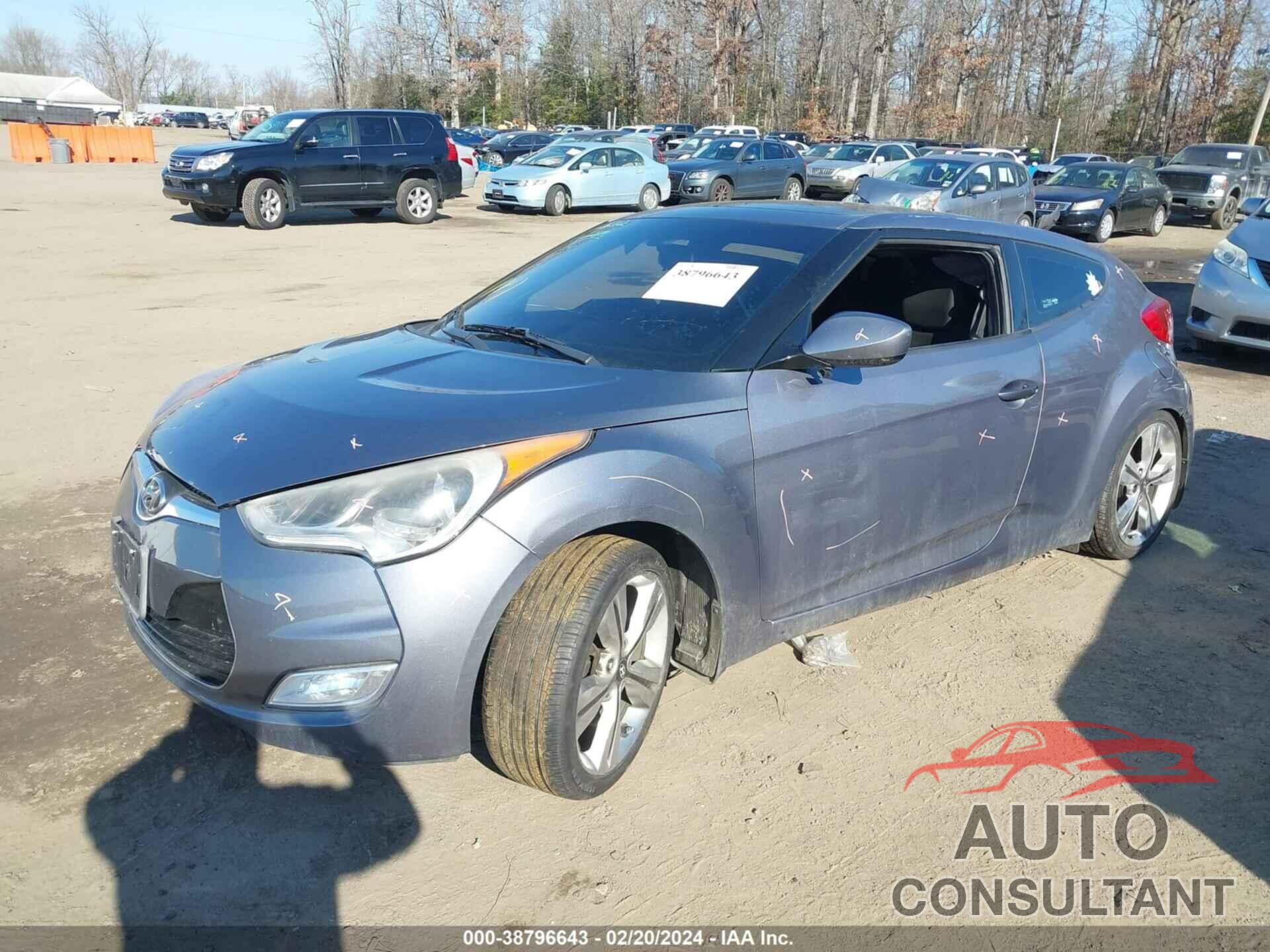 HYUNDAI VELOSTER 2017 - KMHTC6AD0HU321755