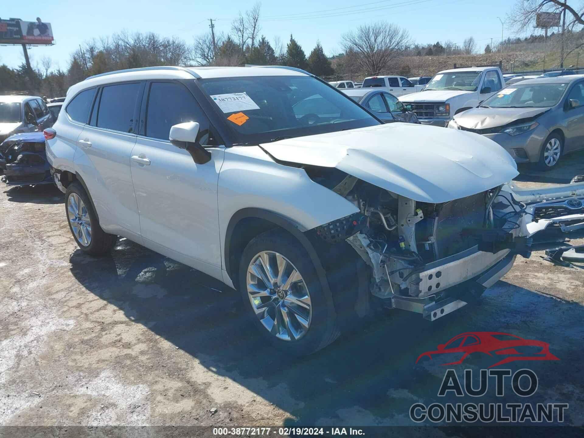 TOYOTA HIGHLANDER 2021 - 5TDYZRAH0MS529386