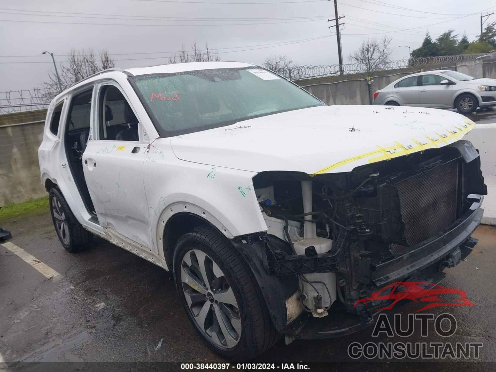 KIA TELLURIDE 2021 - 5XYP6DHC8MG098116