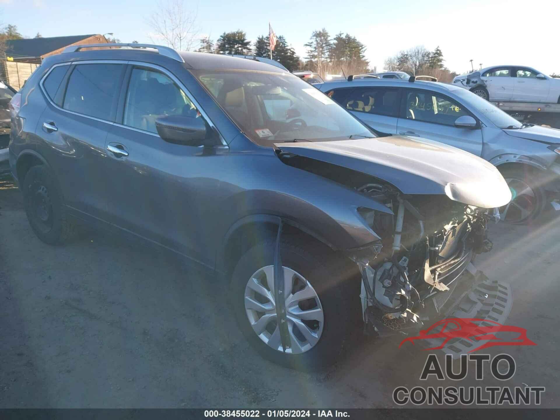 NISSAN ROGUE 2016 - KNMAT2MV6GP729232