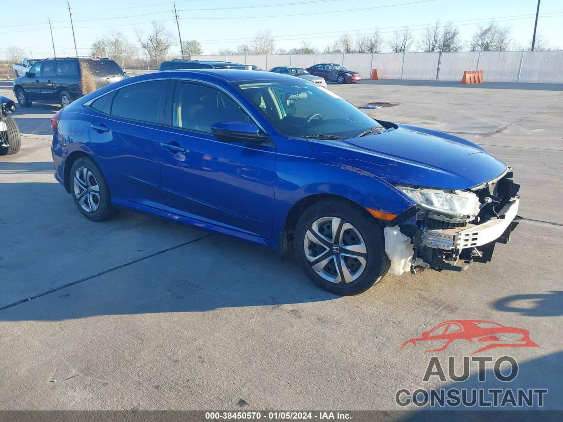 HONDA CIVIC 2016 - 19XFC2F5XGE035162