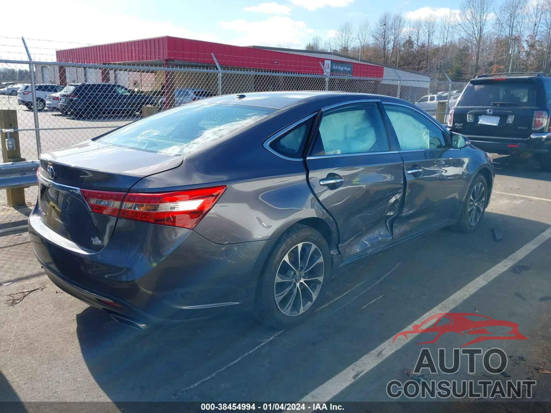 TOYOTA AVALON 2016 - 4T1BK1EB8GU225736