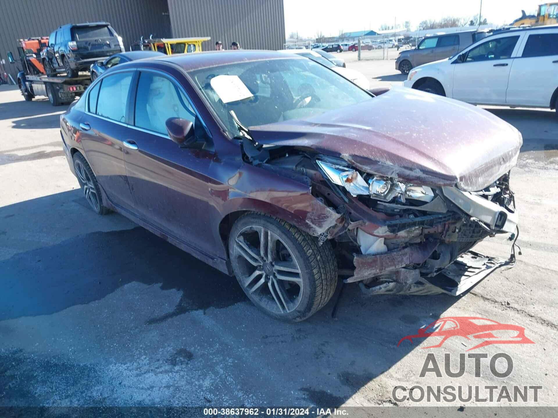 HONDA ACCORD 2016 - 1HGCR2F59GA162197