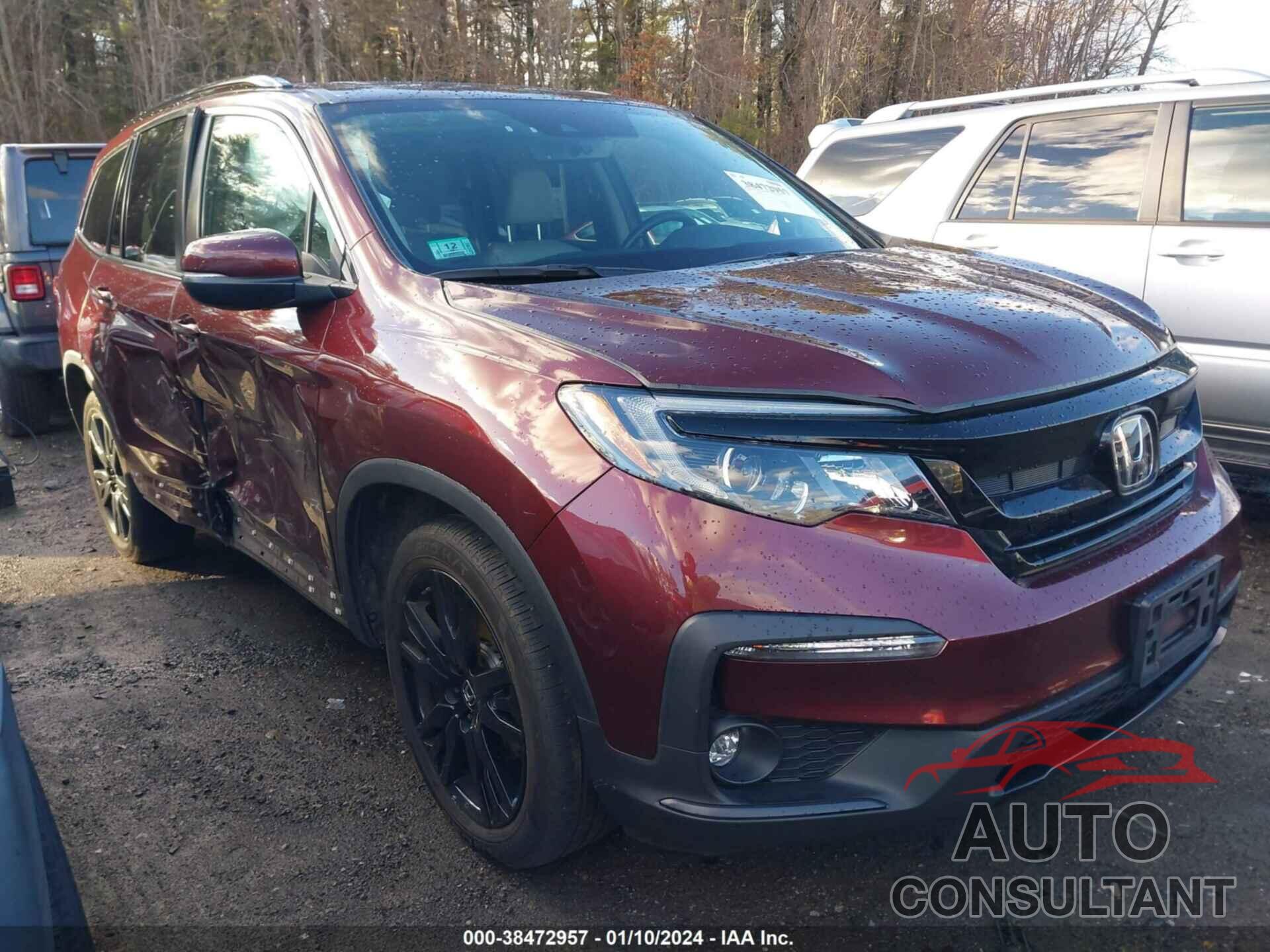 HONDA PILOT 2022 - 5FNYF6H2XNB027287