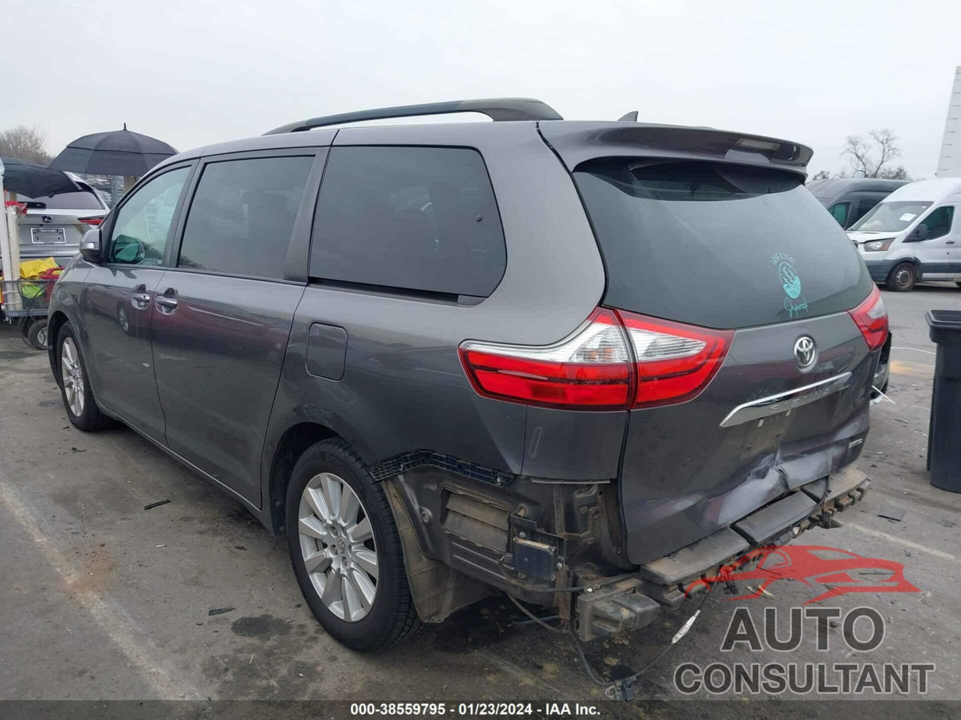 TOYOTA SIENNA 2017 - 5TDYZ3DC6HS848231