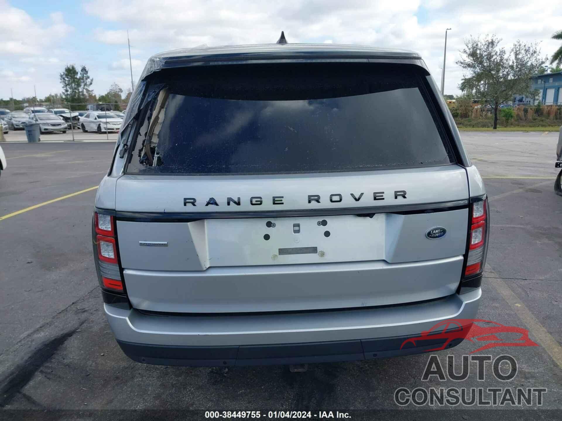 LAND ROVER RANGE ROVER 2017 - SALGS2FE7HA327663