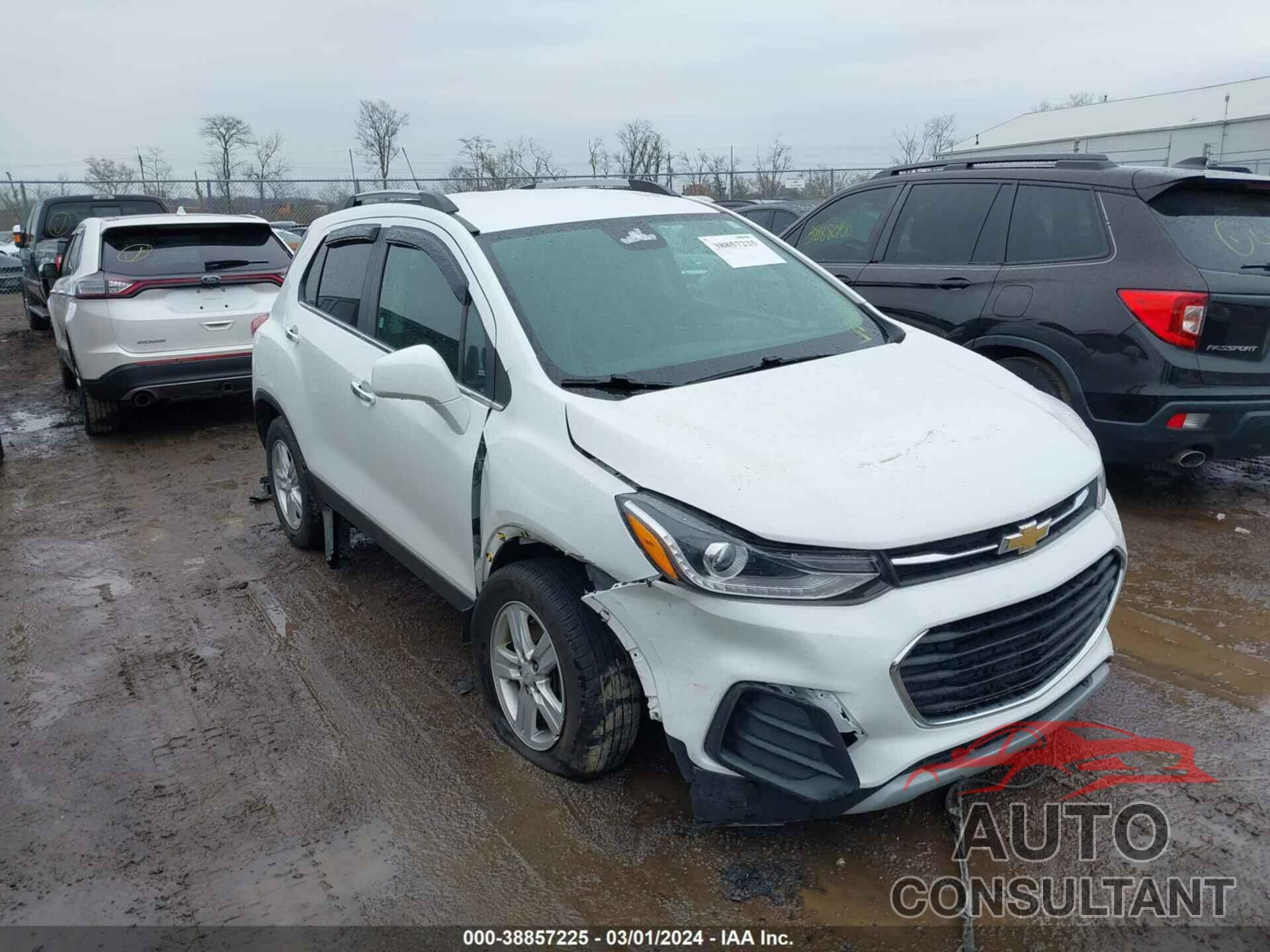 CHEVROLET TRAX 2018 - KL7CJPSB9JB612069