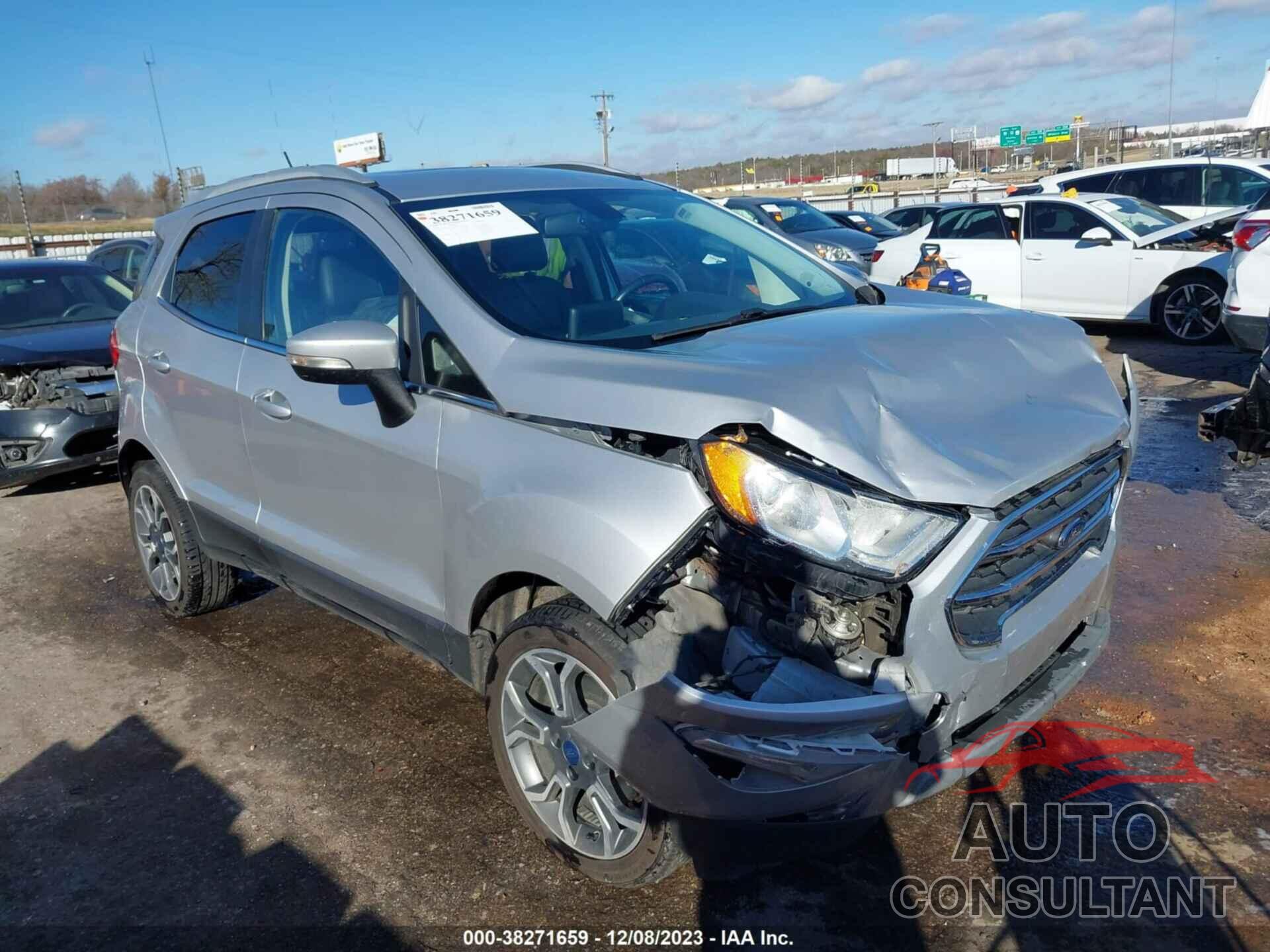 FORD ECOSPORT 2019 - MAJ6S3KL7KC297790