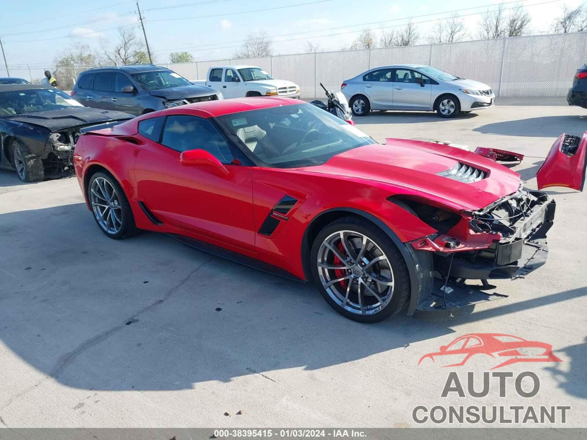 CHEVROLET CORVETTE 2019 - 1G1YW2D75K5117656