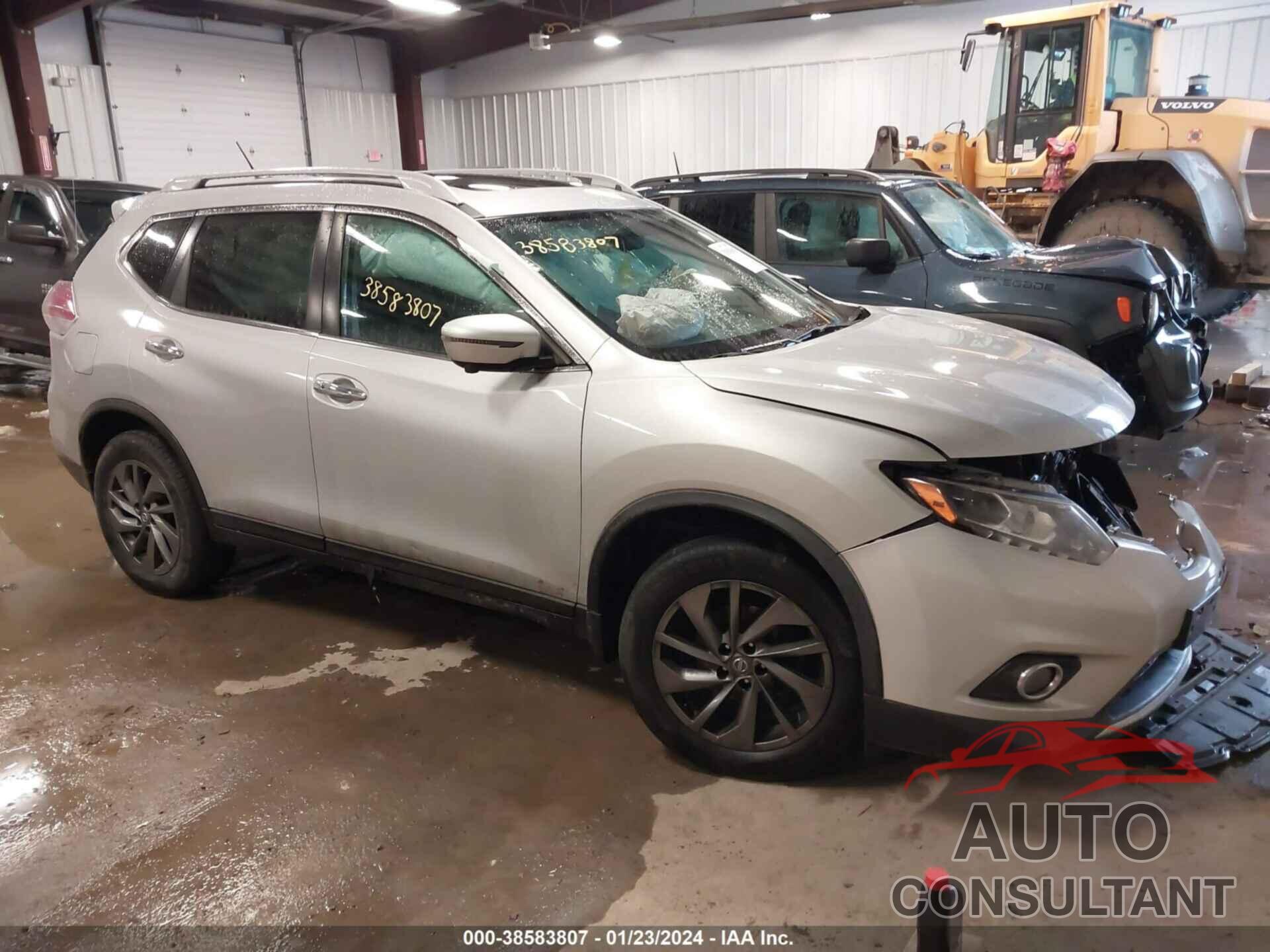 NISSAN ROGUE 2016 - 5N1AT2MV0GC882286