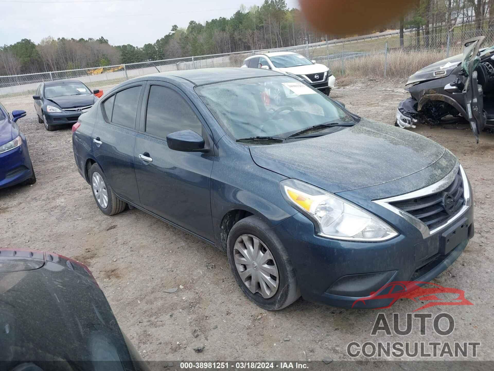 NISSAN VERSA 2016 - 3N1CN7AP4GL869381