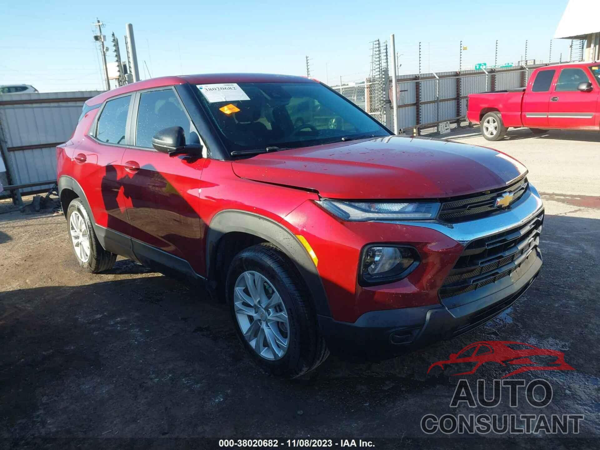 CHEVROLET TRAILBLAZER 2022 - KL79MMS20NB133447