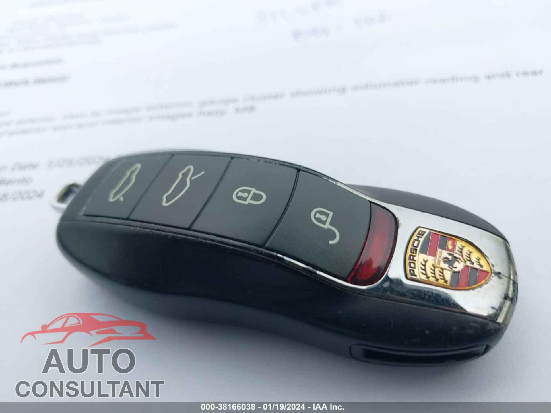 PORSCHE 718 BOXSTER 2017 - WP0CA2A85HS221619