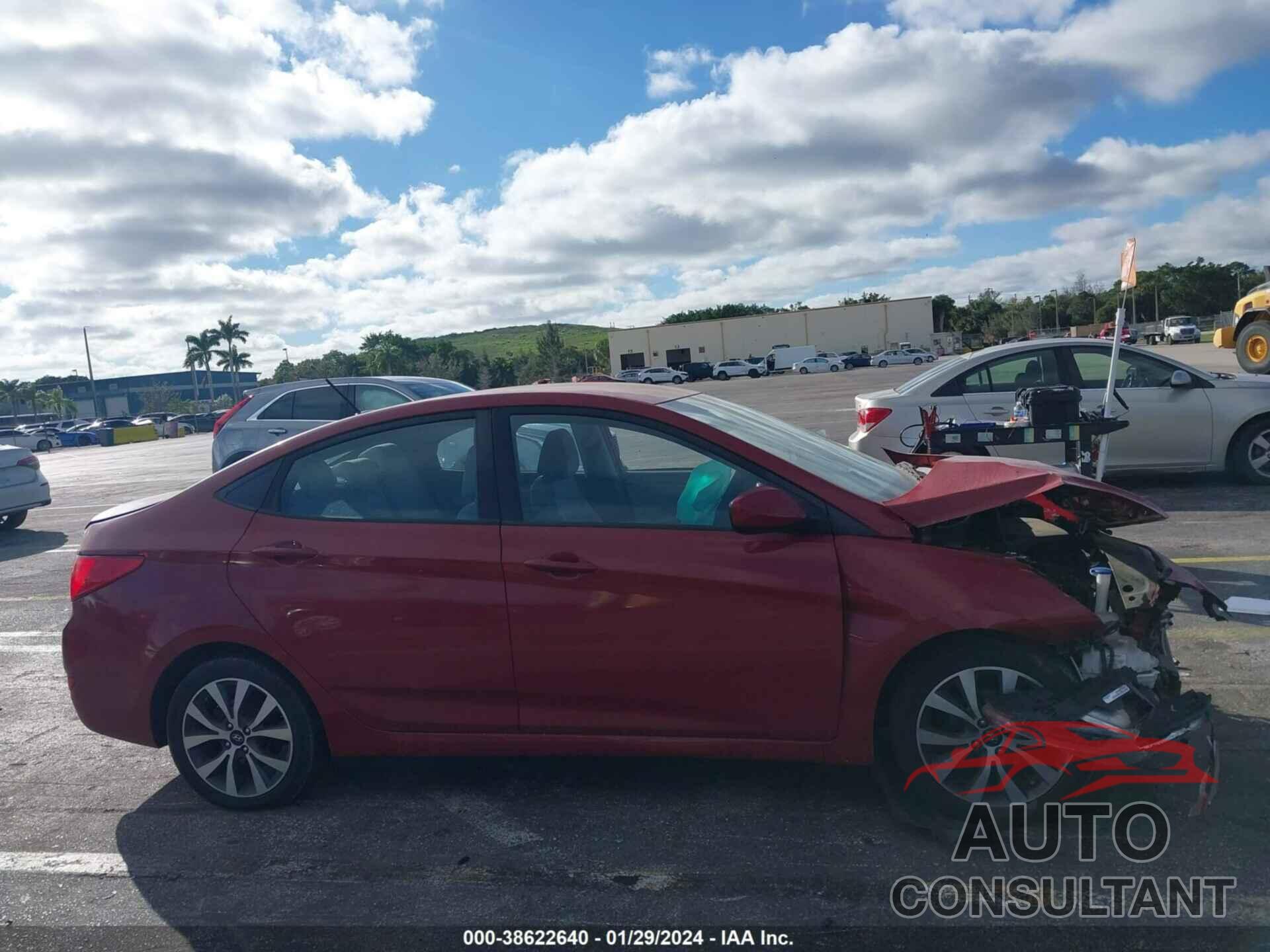 HYUNDAI ACCENT 2017 - KMHCT4AE7HU373798