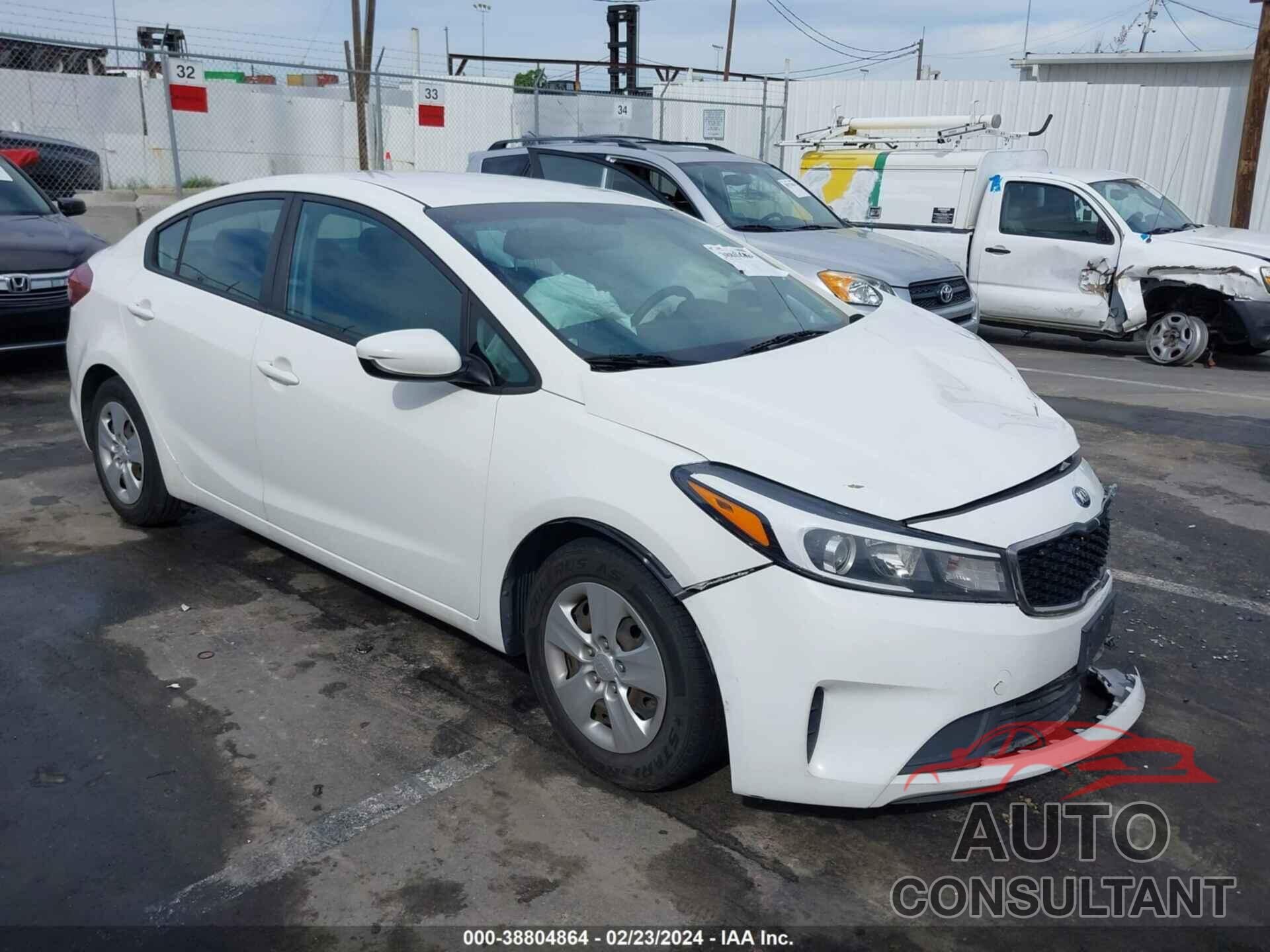 KIA FORTE 2017 - 3KPFK4A73HE024562