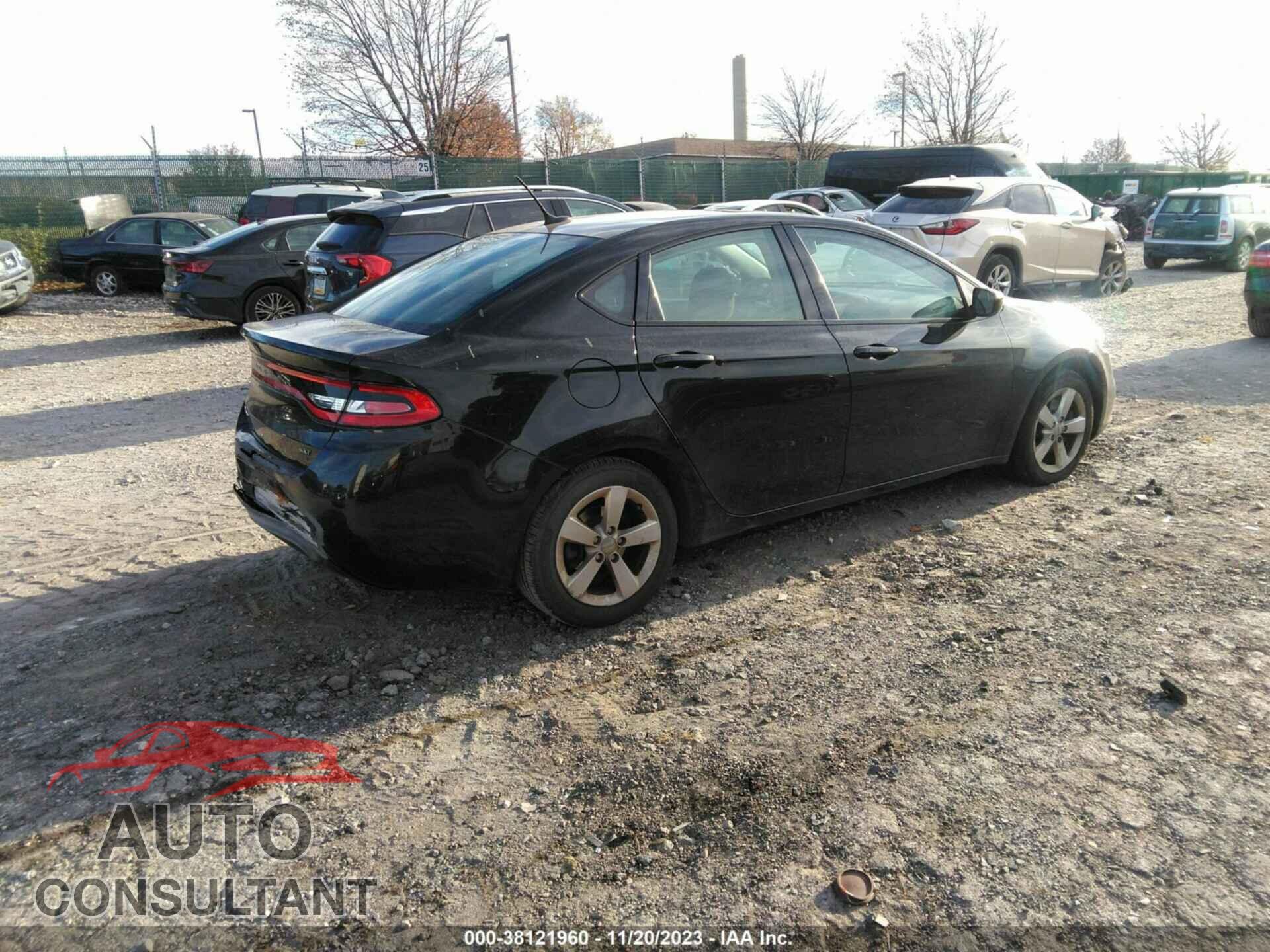 DODGE DART 2015 - 1C3CDFBB0FD213345