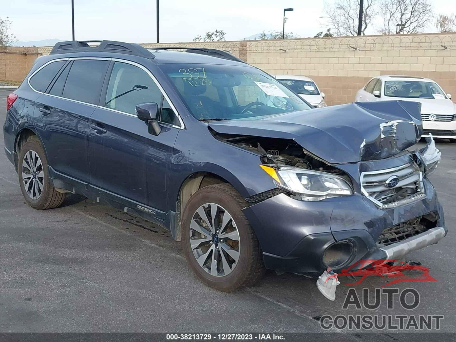 SUBARU OUTBACK 2016 - 4S4BSAJC8G3232674