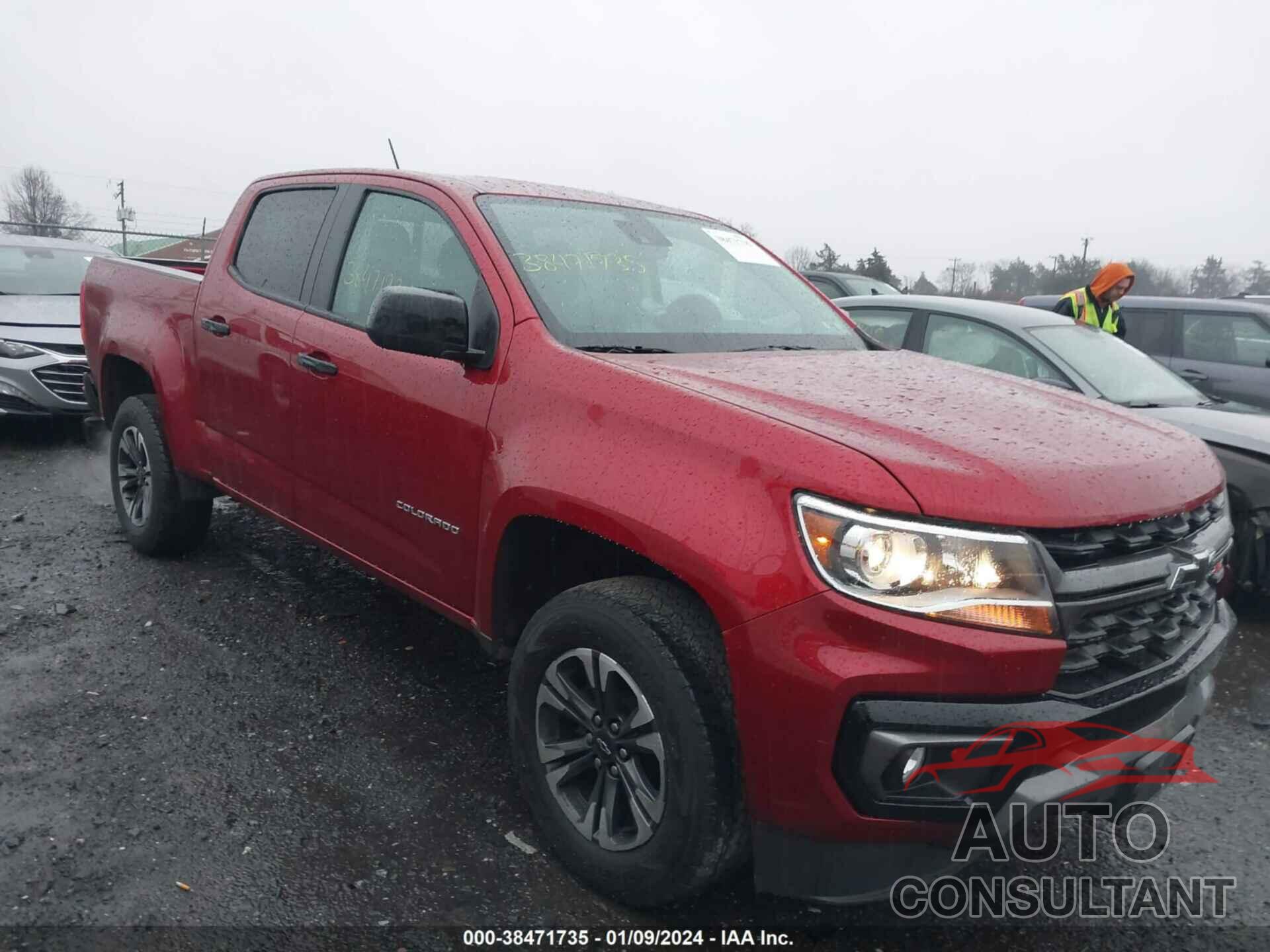 CHEVROLET COLORADO 2021 - 1GCGTDEN3M1248017