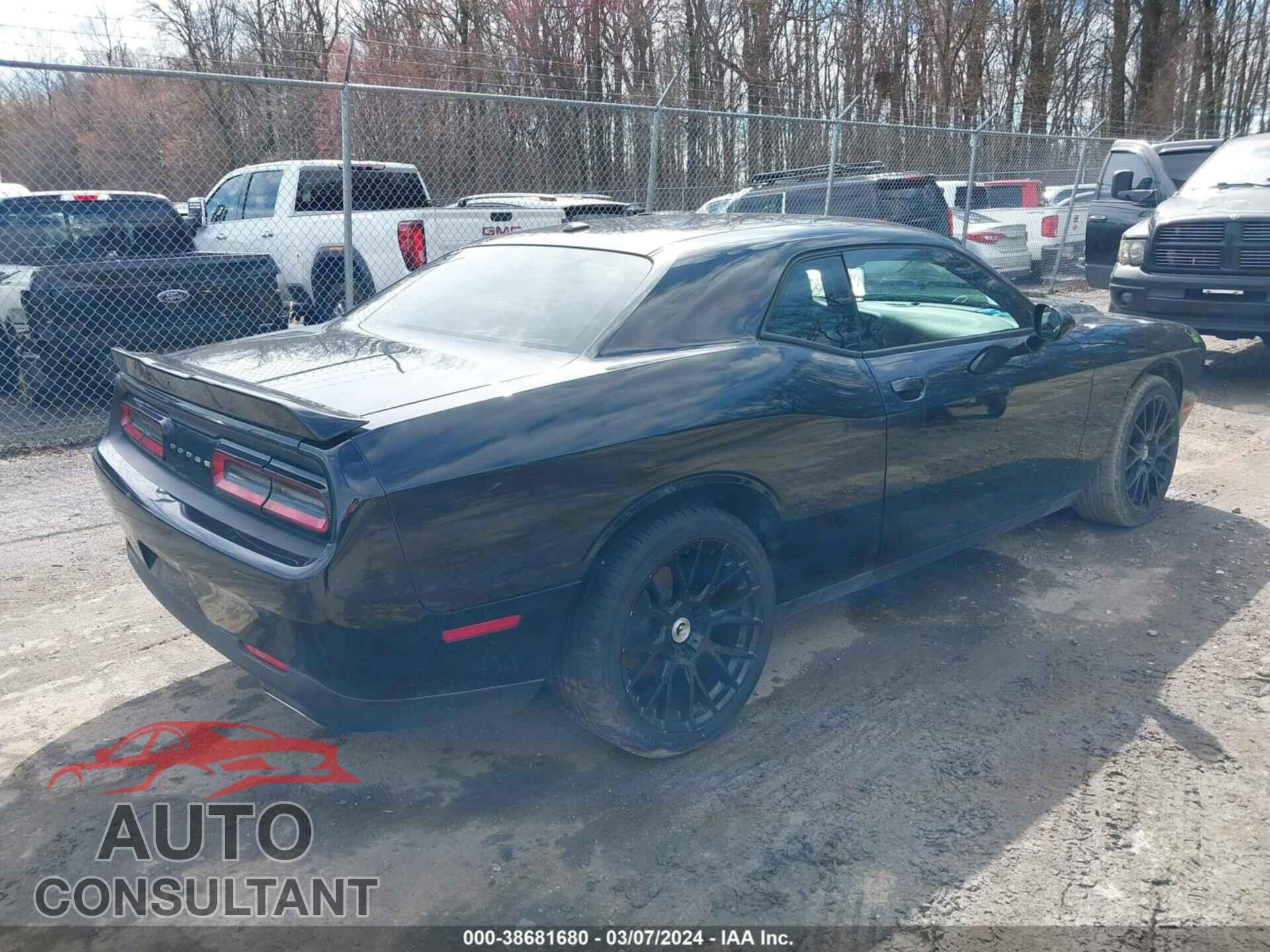 DODGE CHALLENGER 2019 - 2C3CDZAG4KH687360