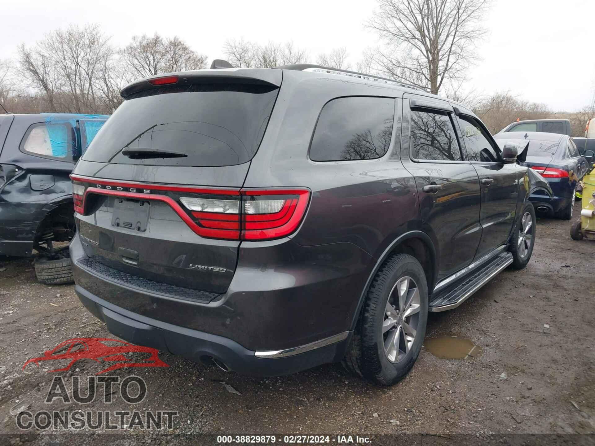 DODGE DURANGO 2016 - 1C4RDJDG2GC387409