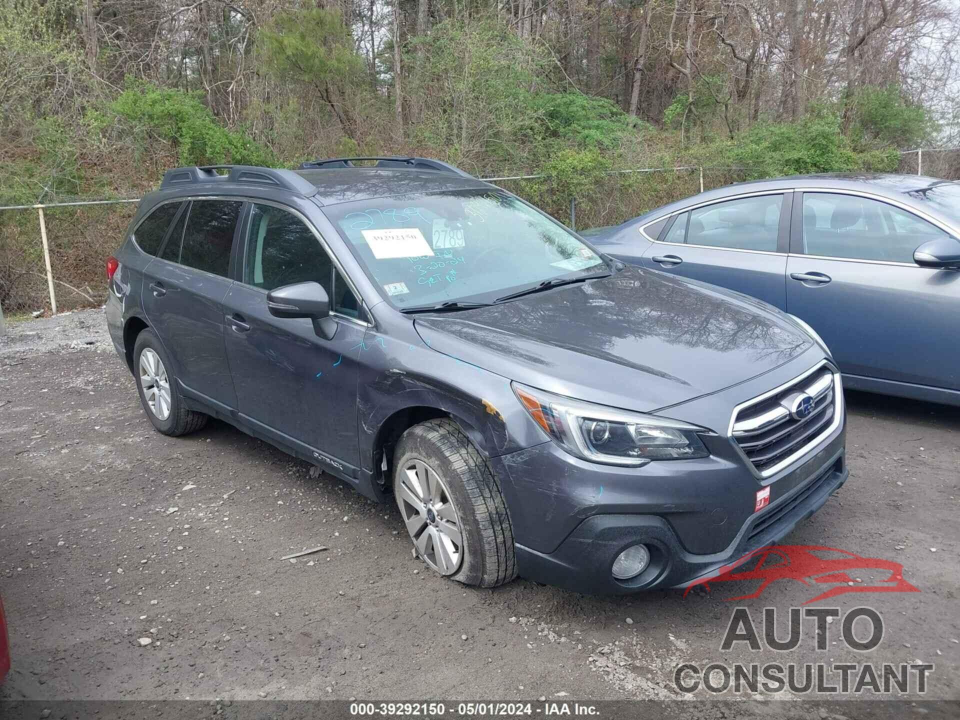 SUBARU OUTBACK 2018 - 4S4BSAFCXJ3389932