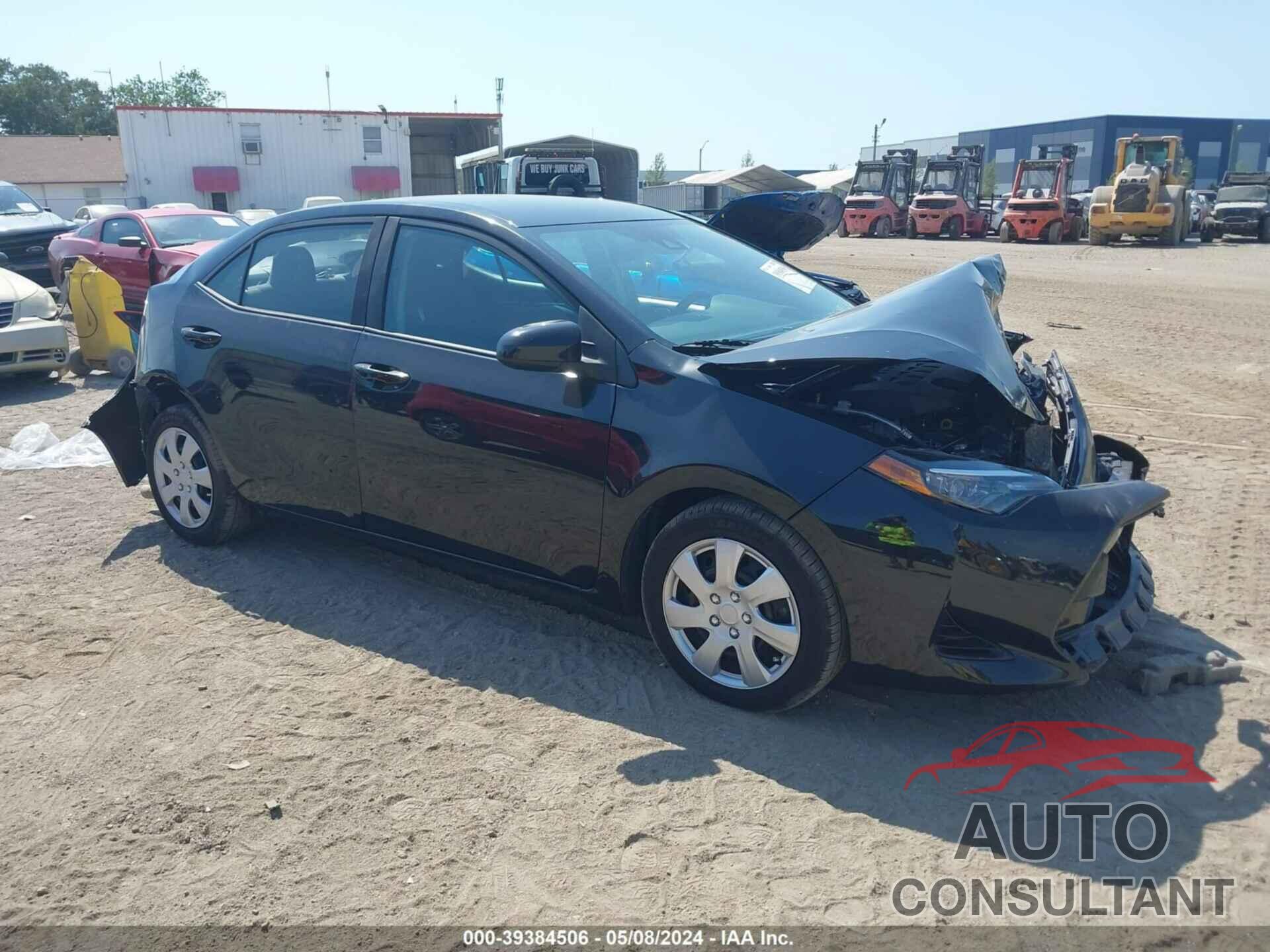 TOYOTA COROLLA 2019 - 5YFBURHE3KP861103