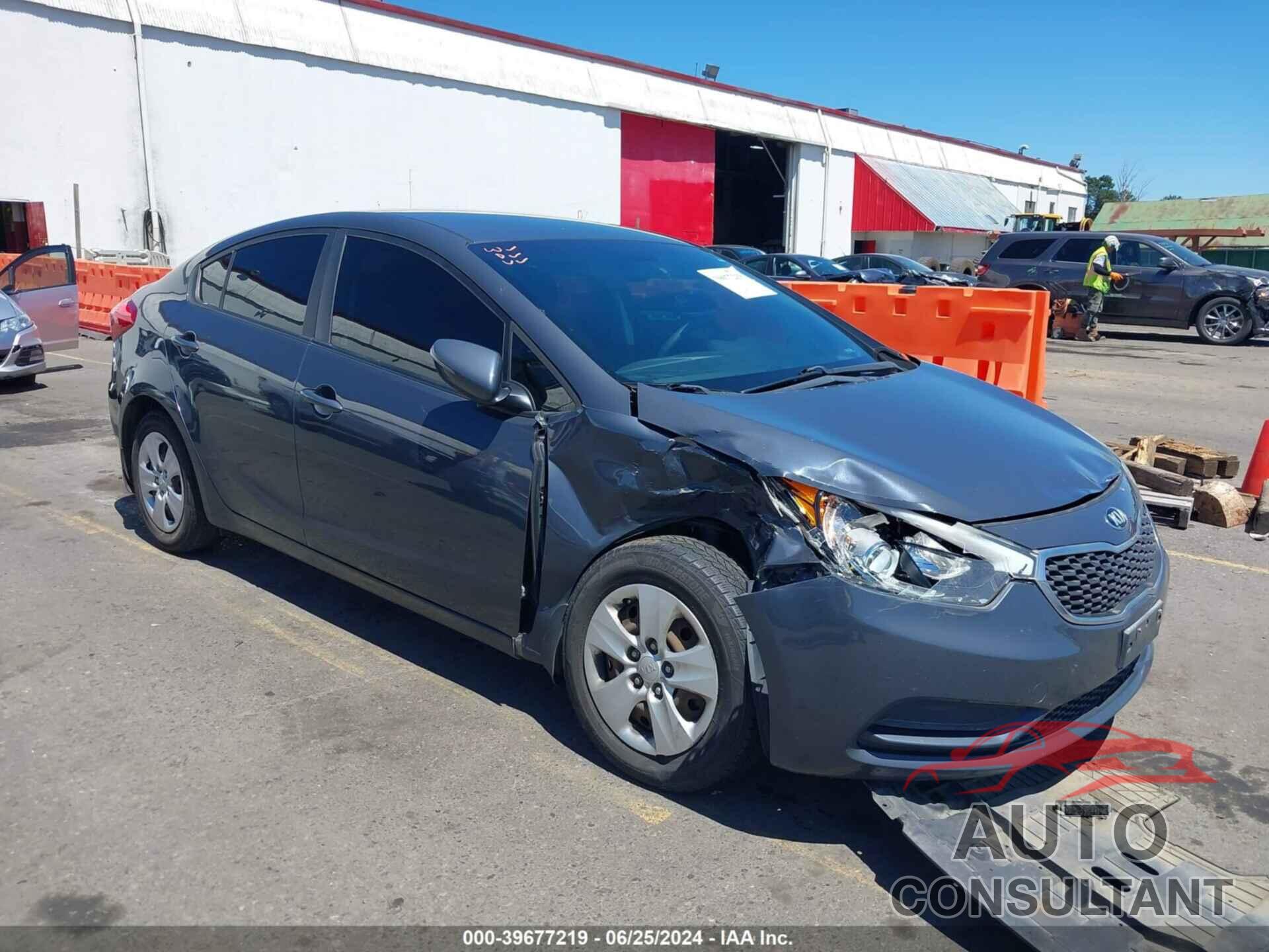 KIA FORTE 2015 - KNAFX4A63F5290193