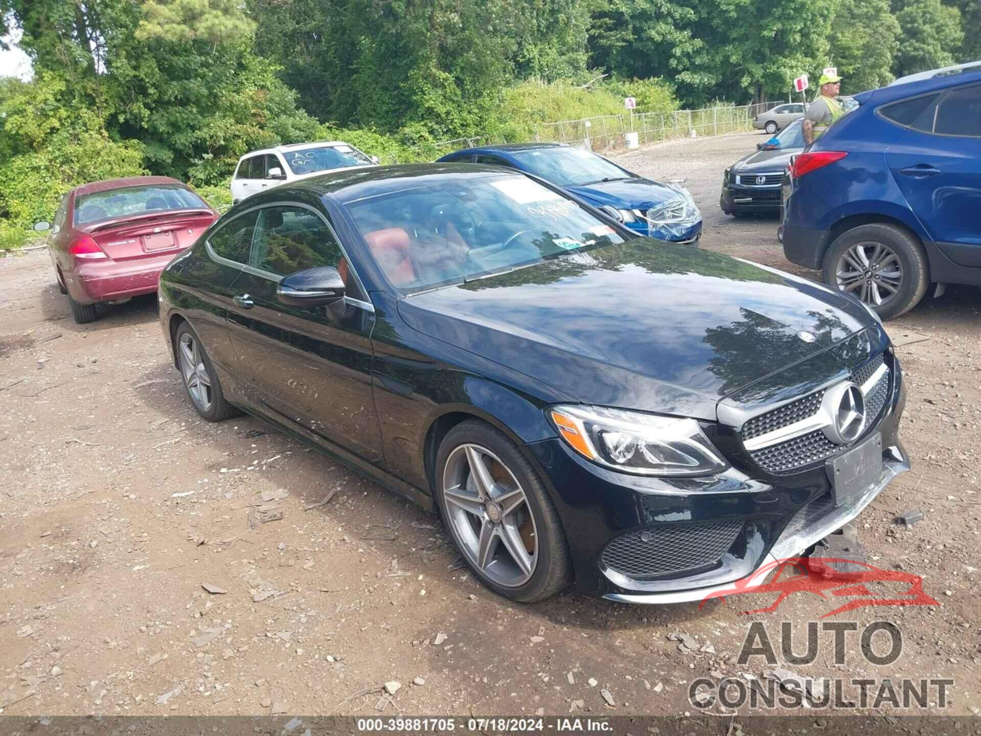 MERCEDES-BENZ C 300 2017 - WDDWJ4KB2HF499072