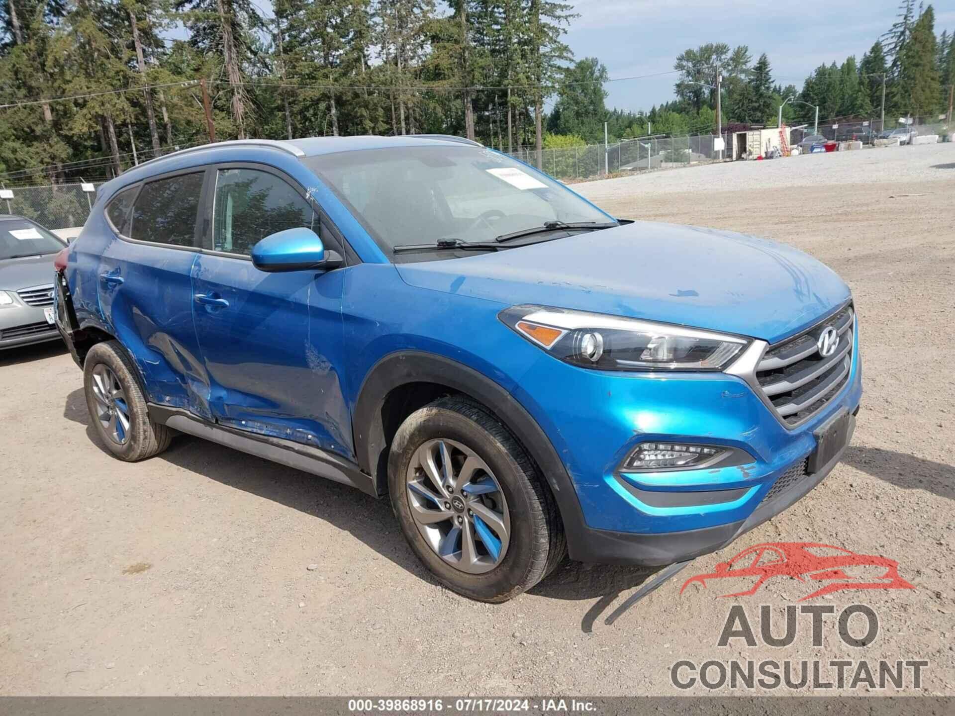 HYUNDAI TUCSON 2018 - KM8J3CA47JU705074