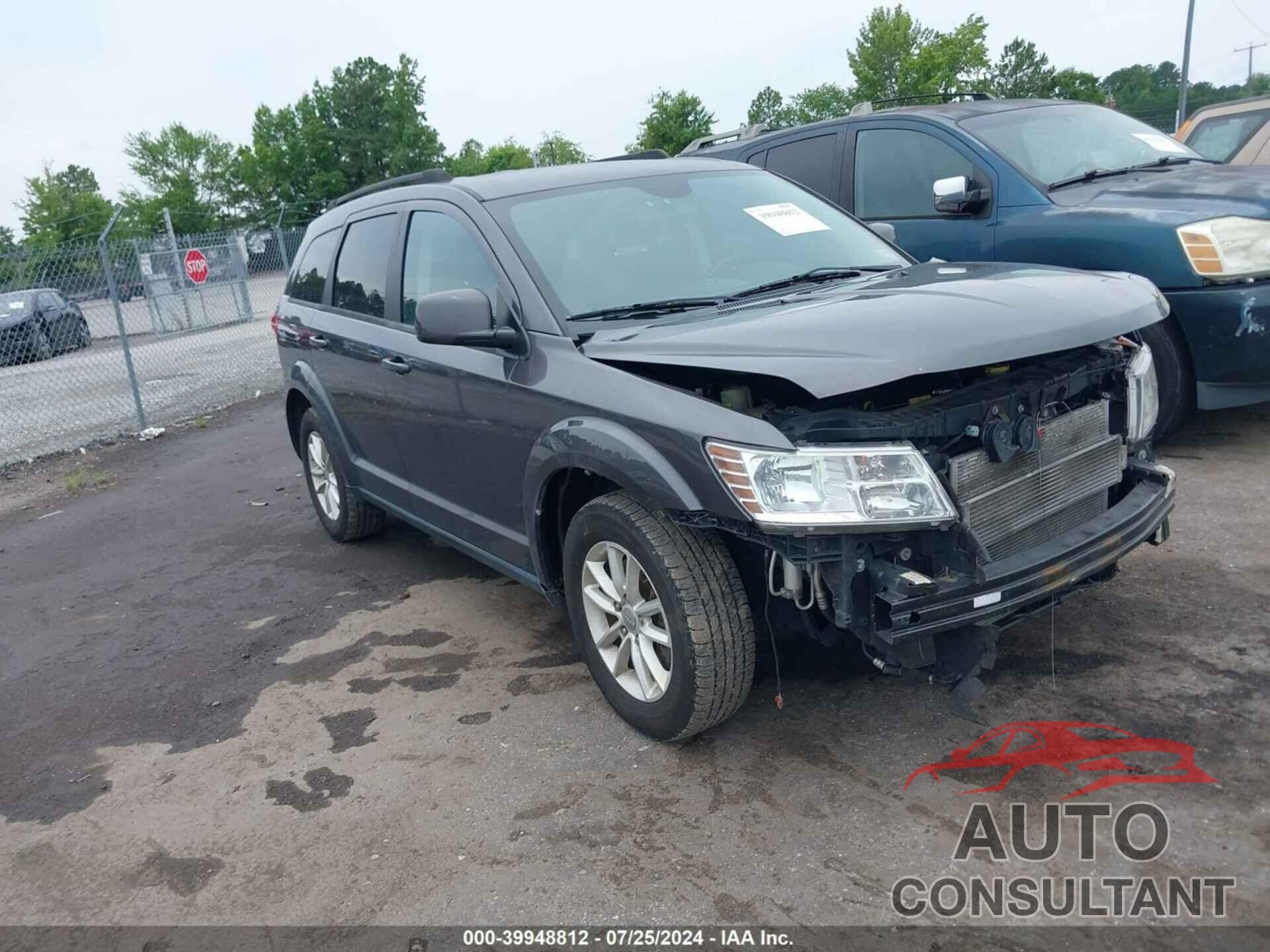 DODGE JOURNEY 2016 - 3C4PDCBB6GT128484