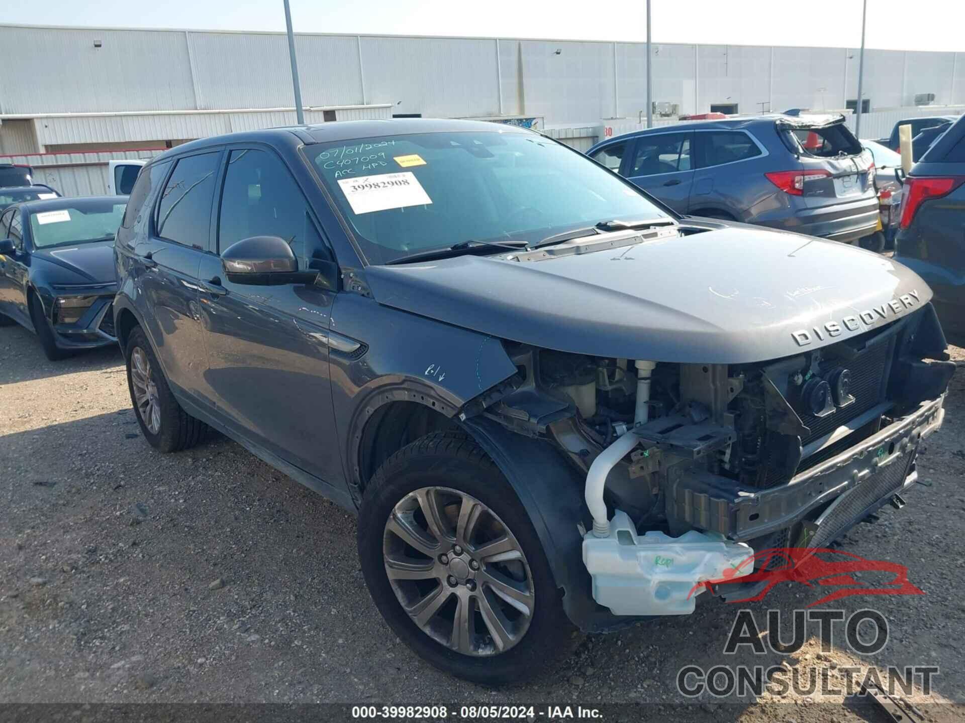 LAND ROVER DISCOVERY SPORT 2016 - SALCP2BG7GH590071