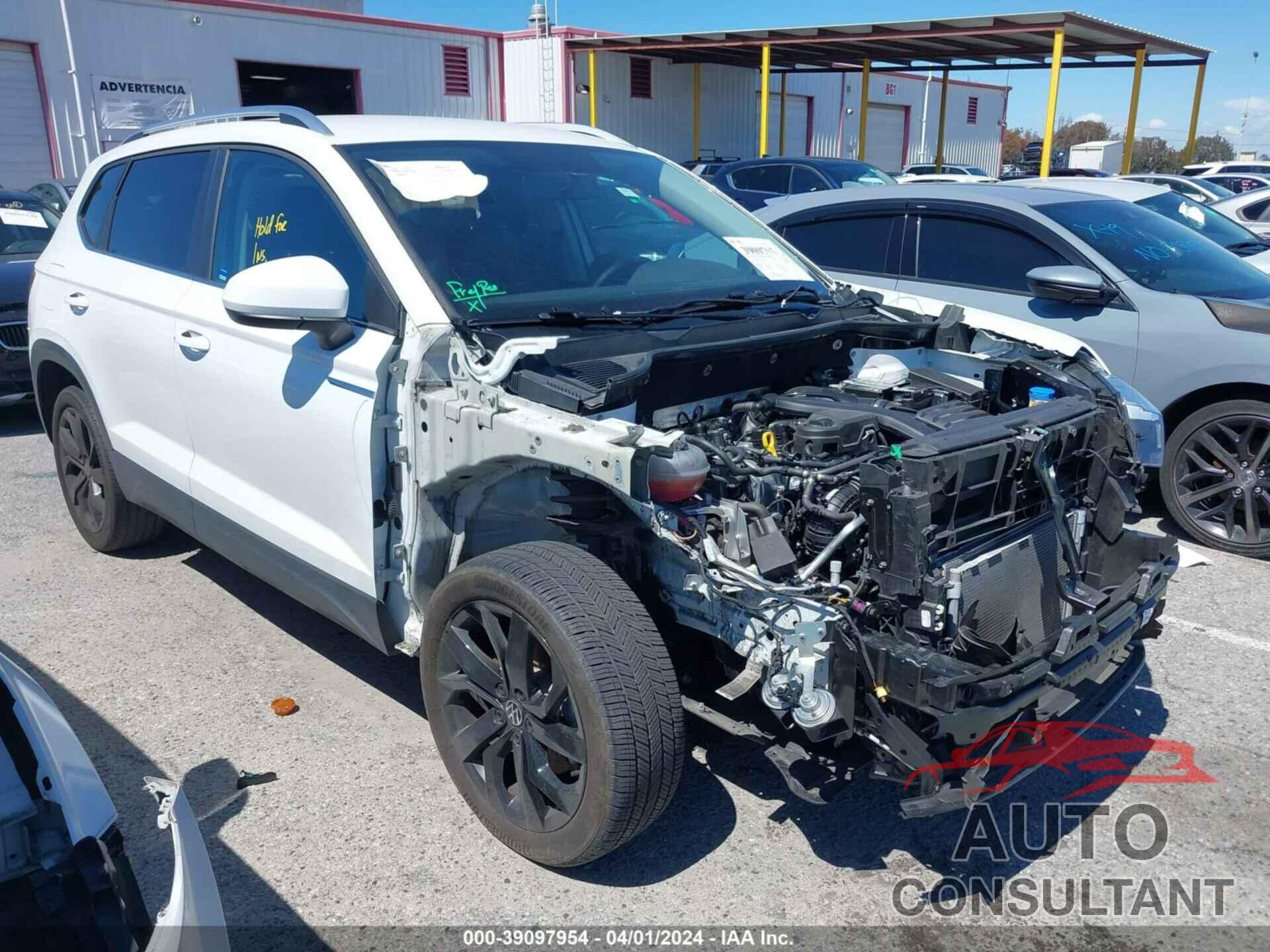 VOLKSWAGEN TAOS 2022 - 3VVRX7B27NM043847