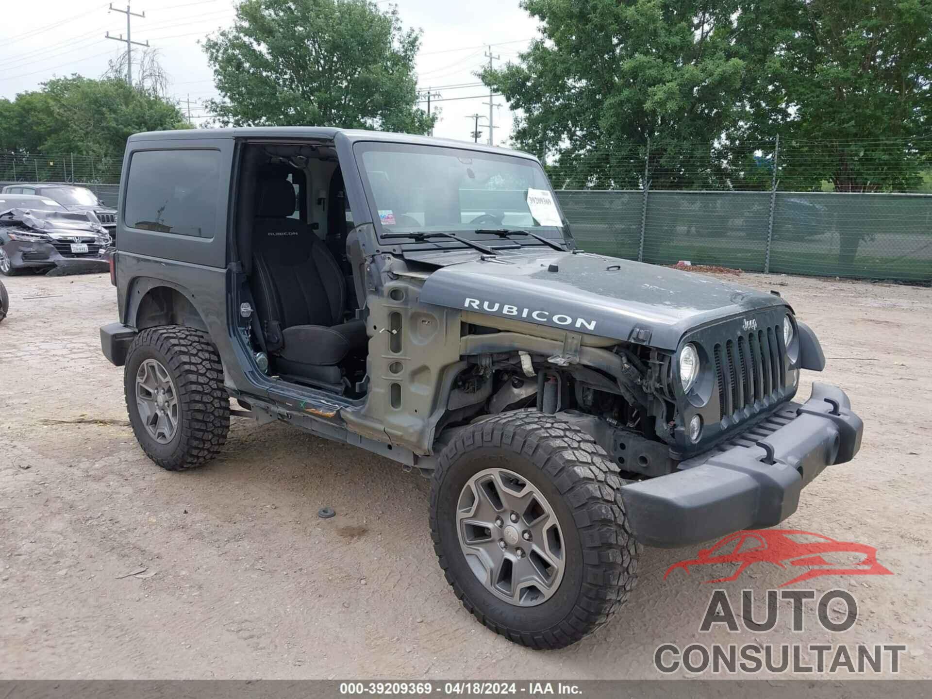 JEEP WRANGLER 2017 - 1C4BJWCG4HL736953