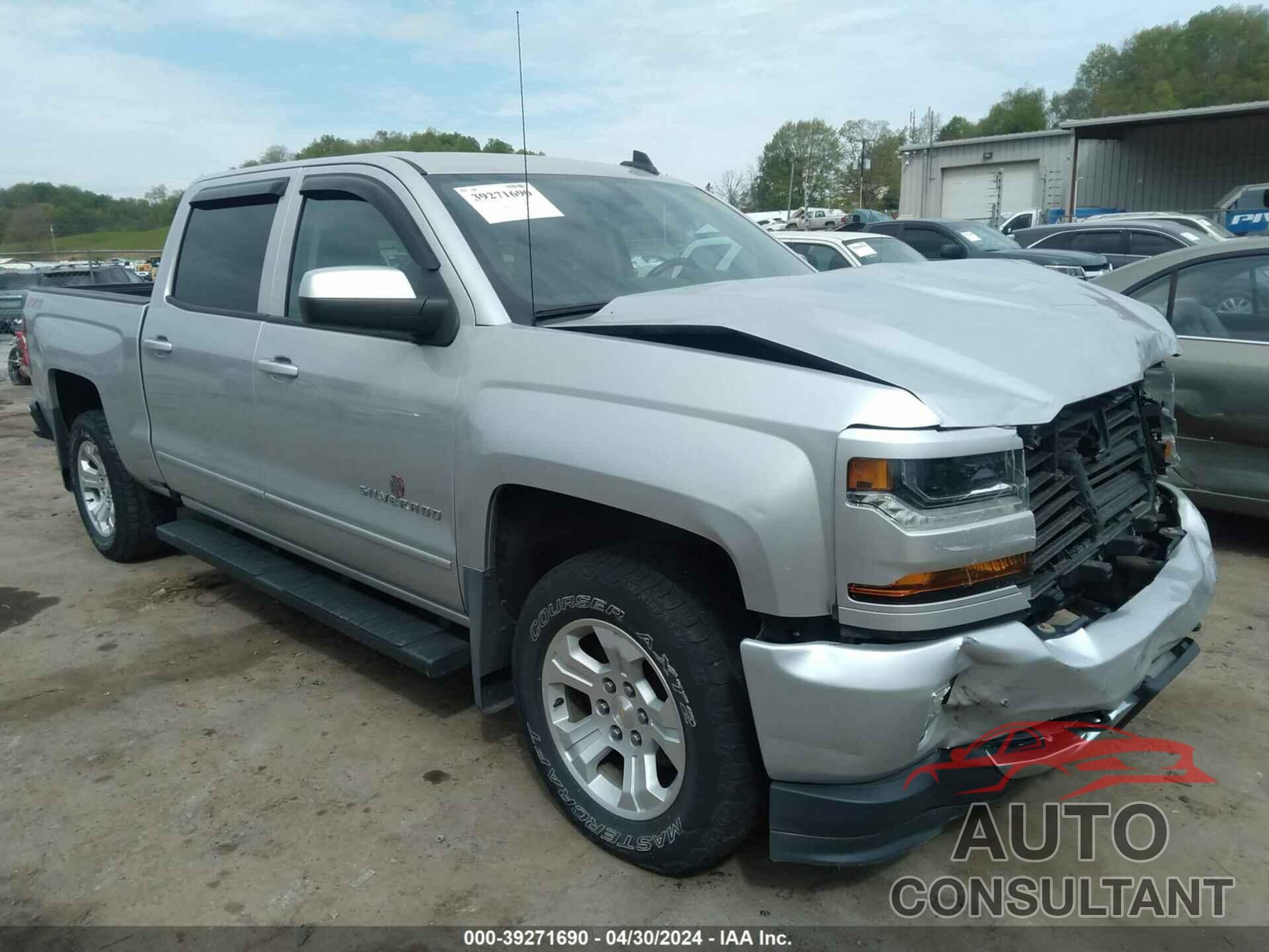 CHEVROLET SILVERADO 1500 2017 - 3GCUKREC8HG487023