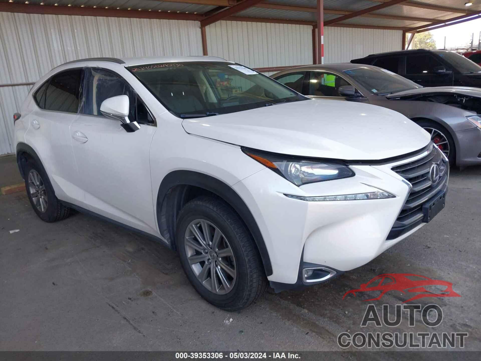 LEXUS NX 200T 2017 - JTJYARBZ9H2071162