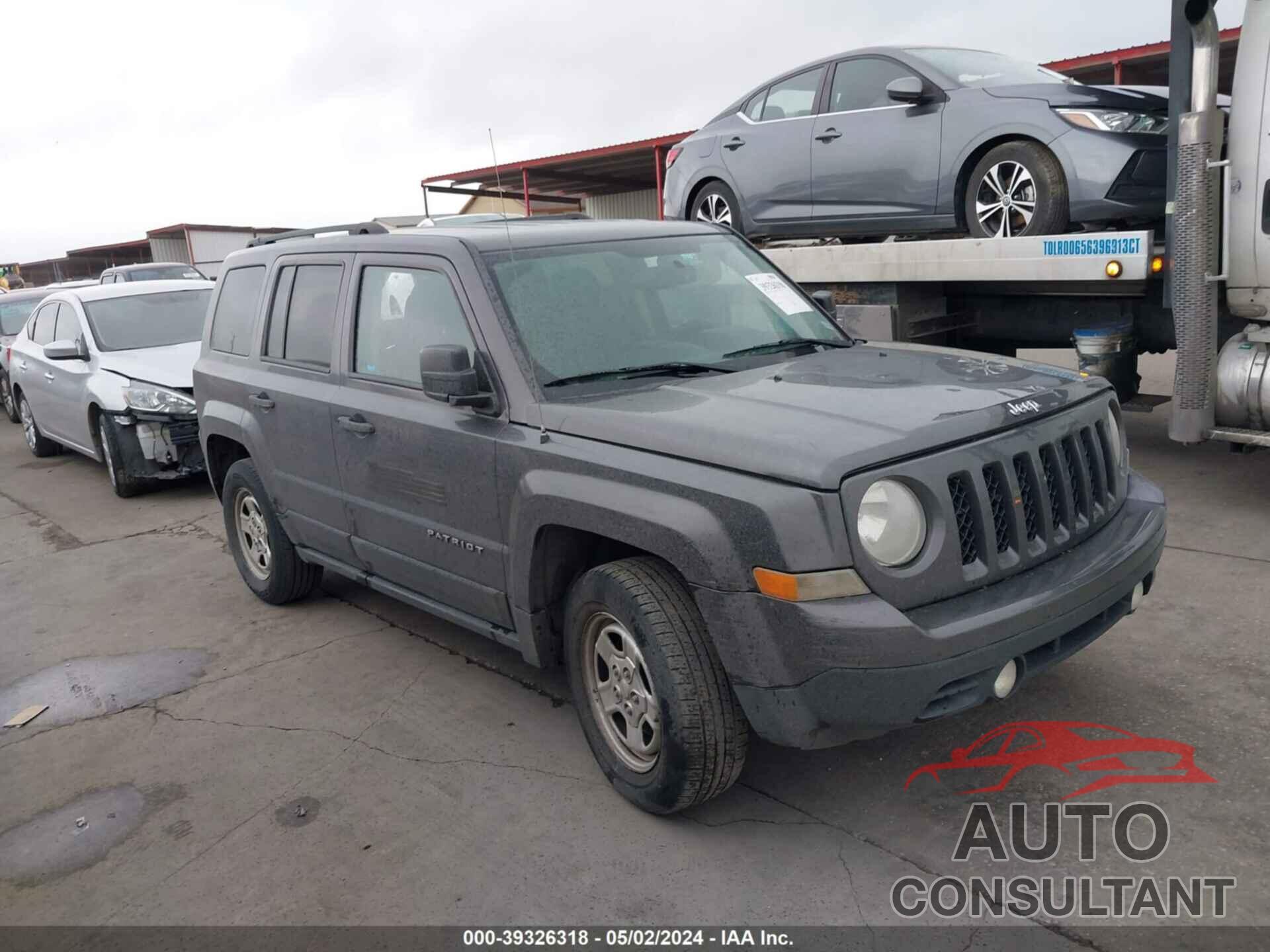 JEEP PATRIOT 2016 - 1C4NJPBA6GD643425