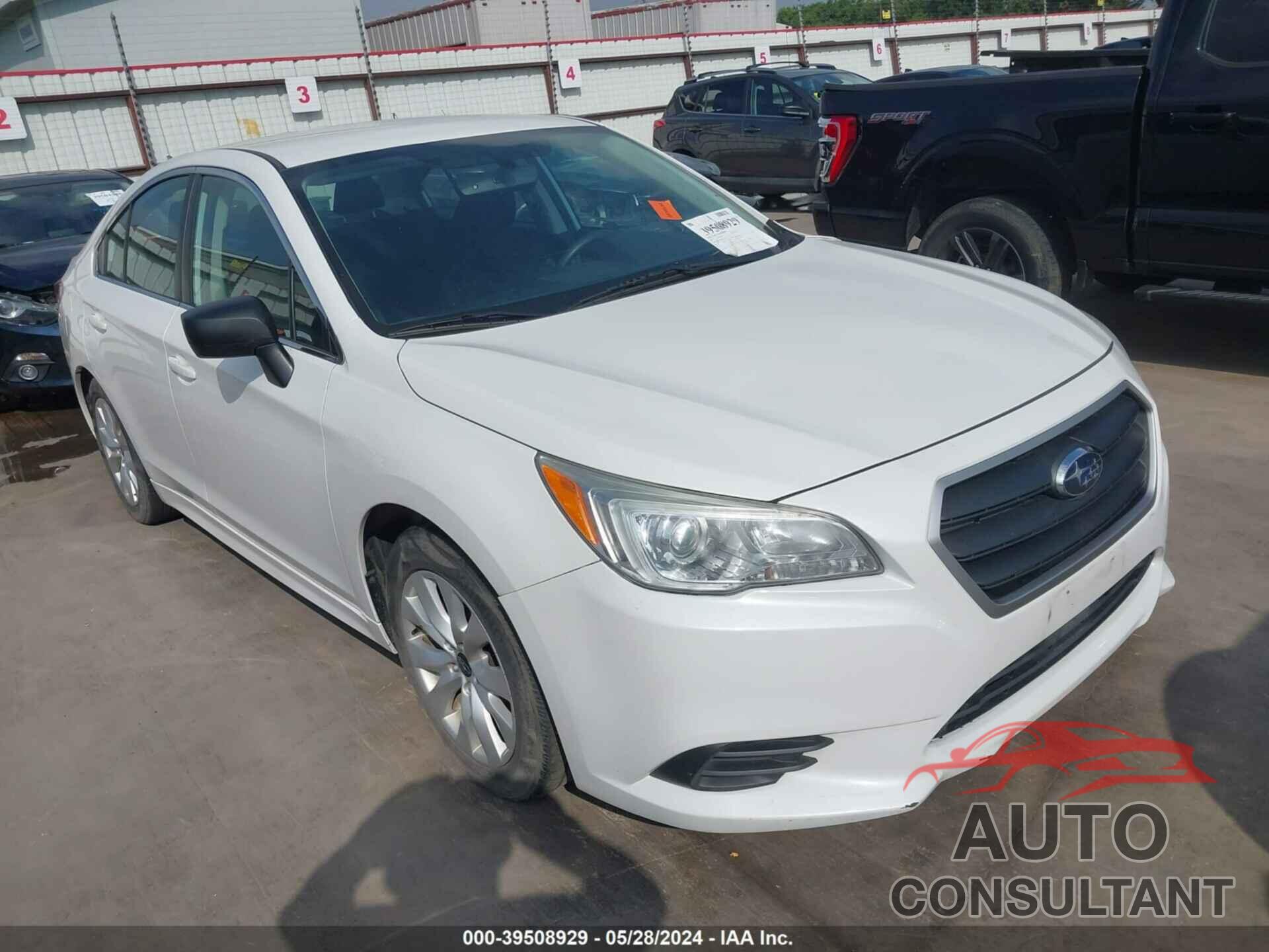 SUBARU LEGACY 2017 - 4S3BNAB66H3027828