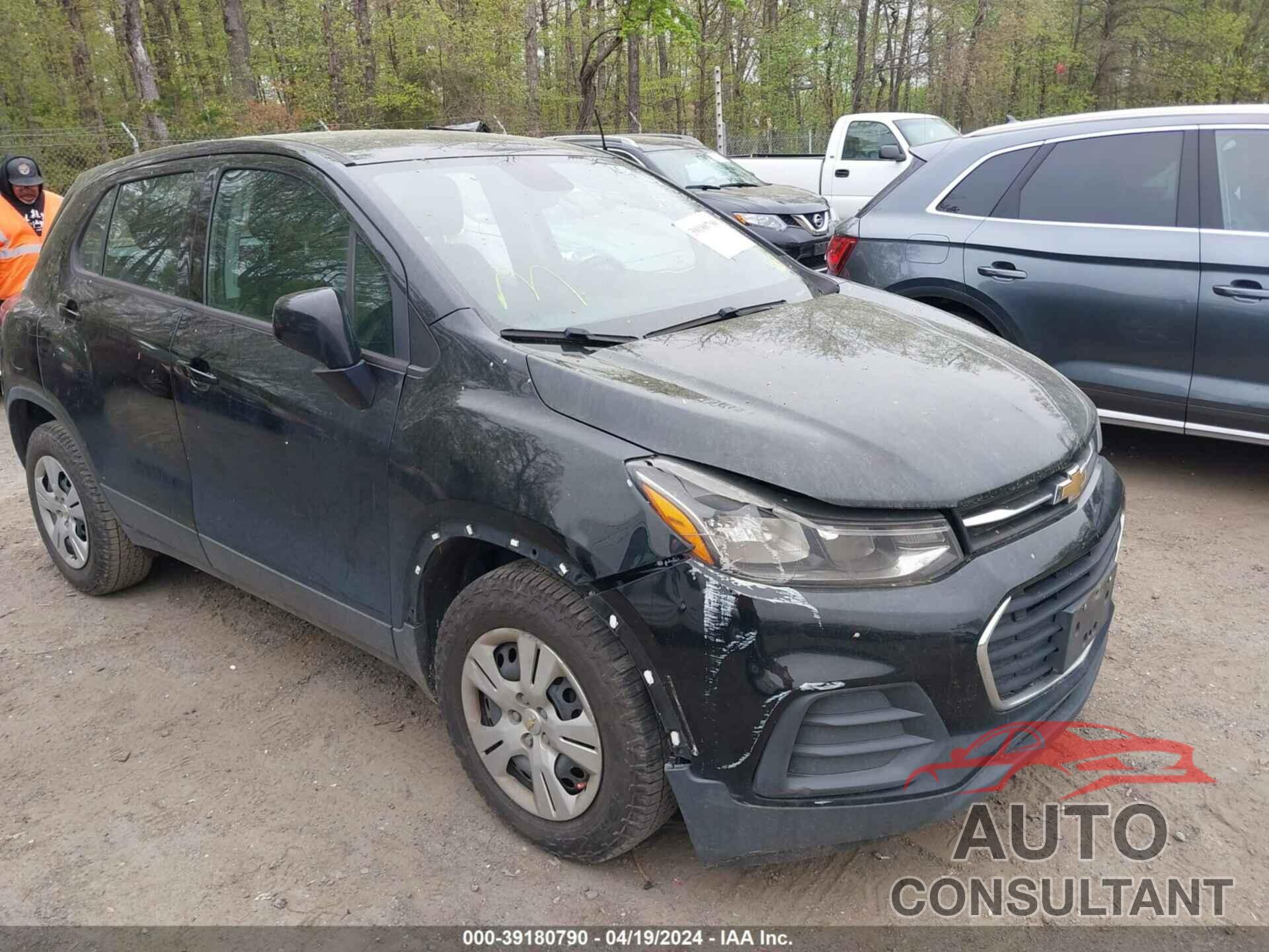 CHEVROLET TRAX 2017 - 3GNCJKSB4HL286770