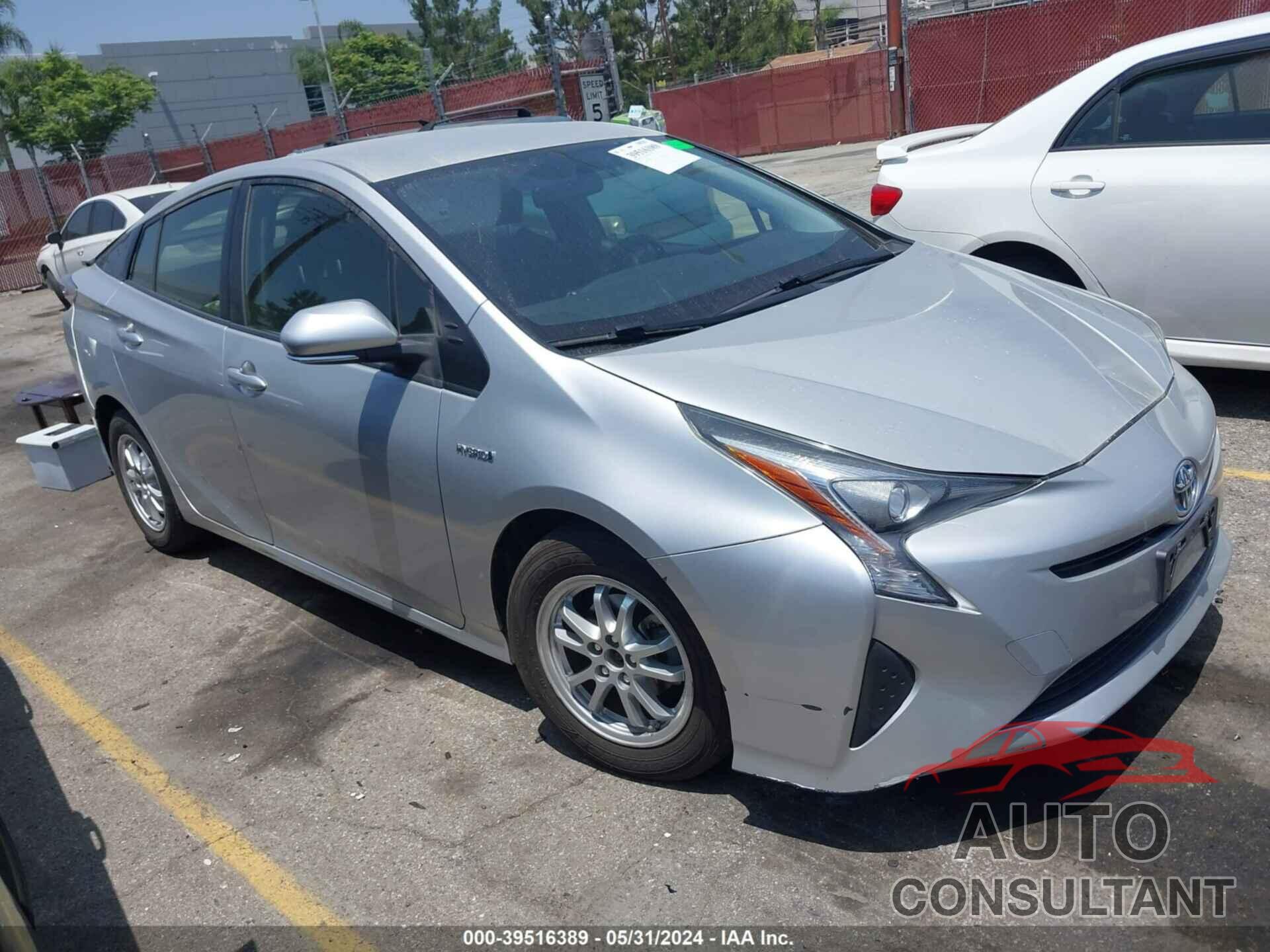 TOYOTA PRIUS 2016 - JTDKBRFU0G3000297