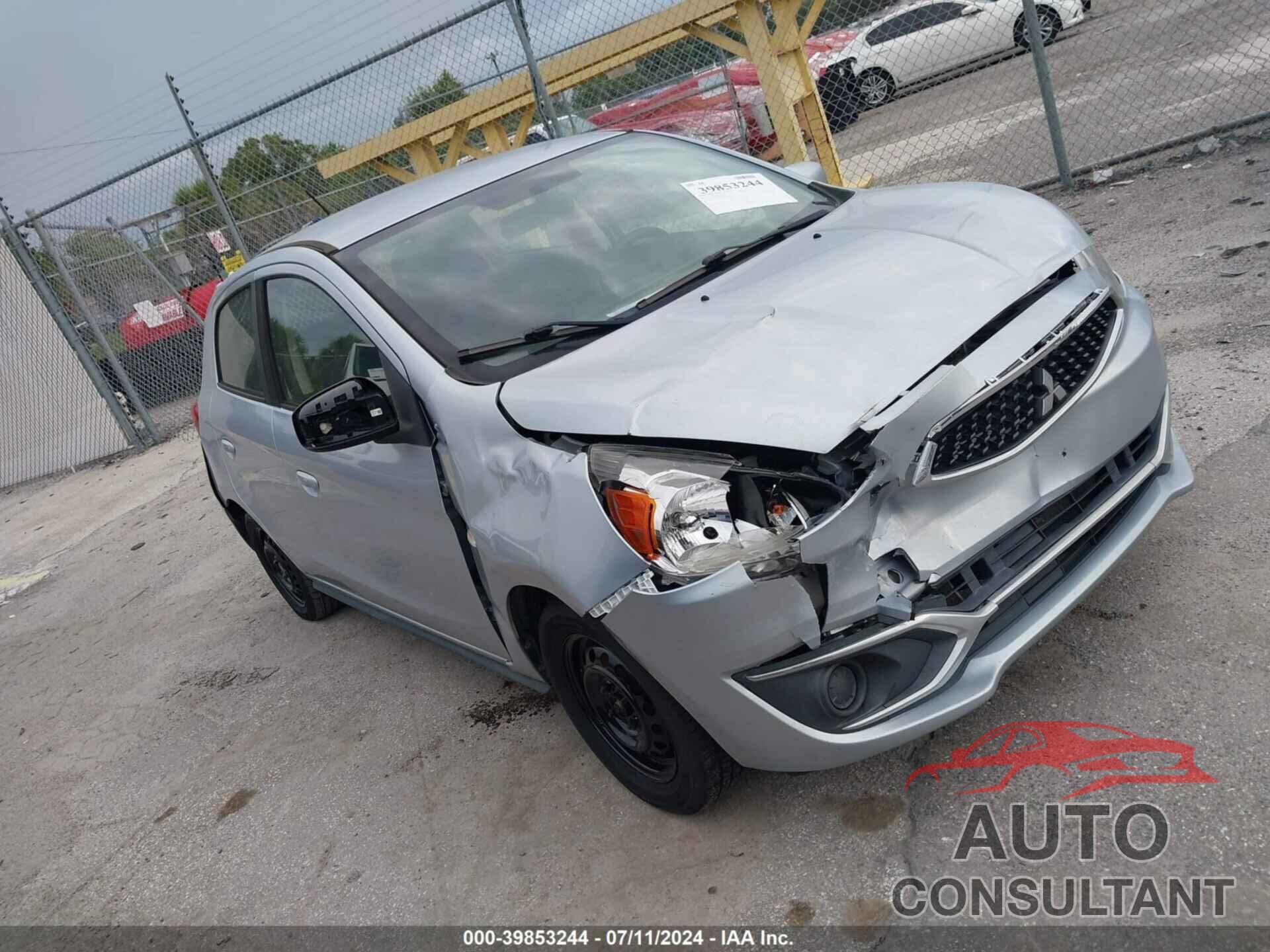 MITSUBISHI MIRAGE 2019 - ML32A3HJ3KH016088