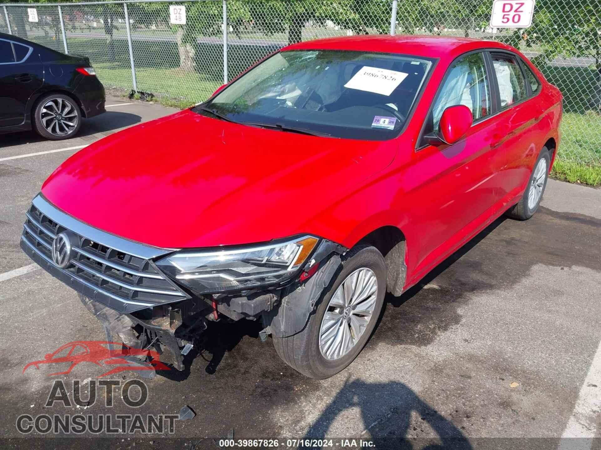 VOLKSWAGEN JETTA 2019 - 3VWCB7BU0KM166340