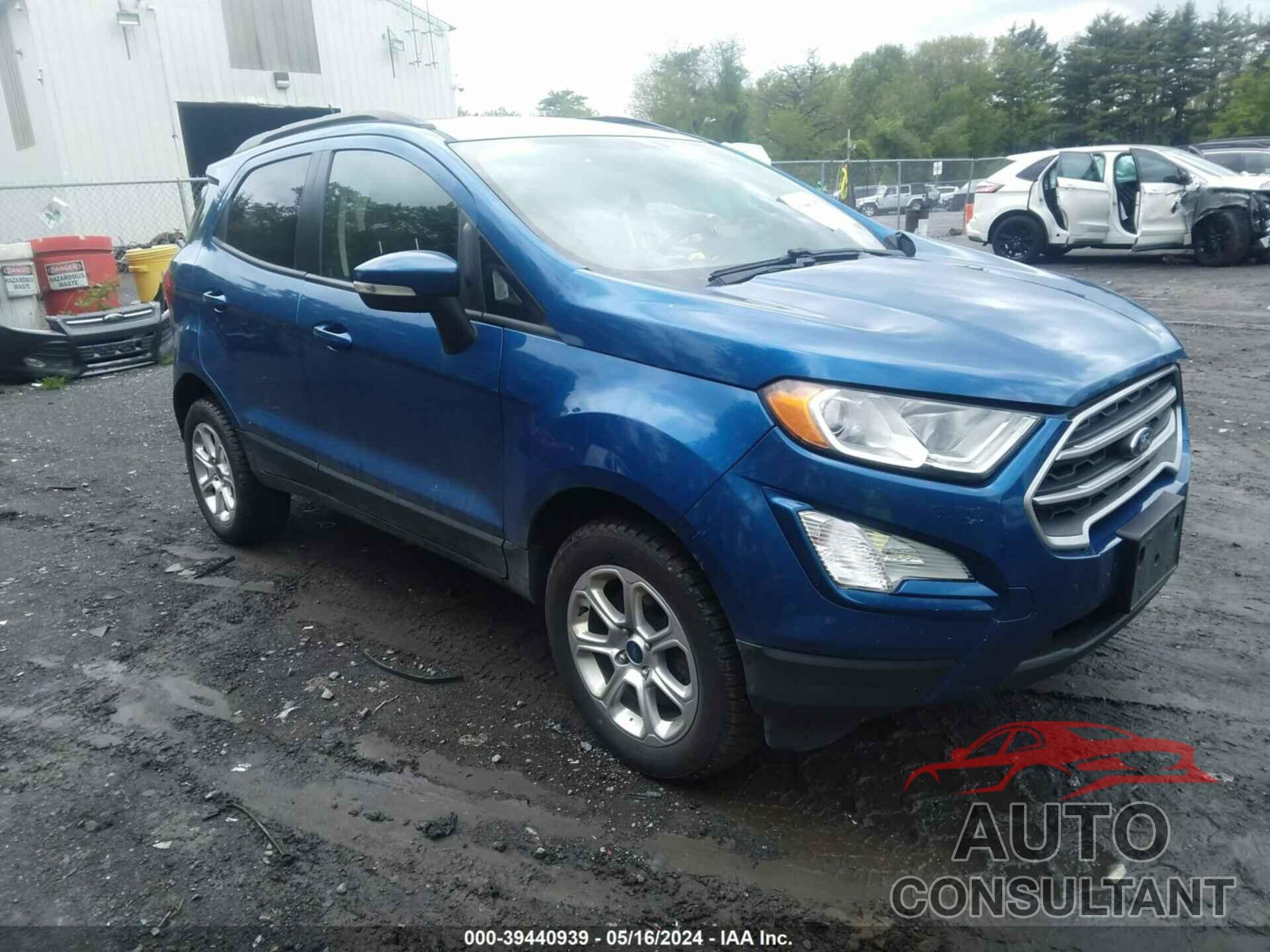 FORD ECOSPORT 2019 - MAJ6S3GL4KC298310