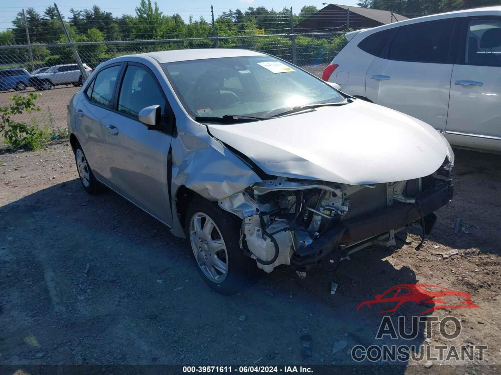 TOYOTA COROLLA 2017 - 2T1BURHE6HC797356