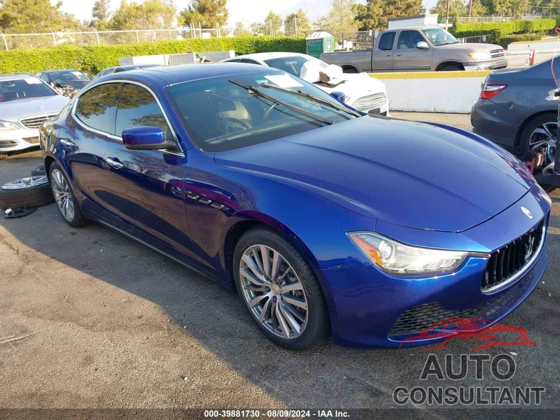 MASERATI GHIBLI 2016 - ZAM57RSA1G1172386