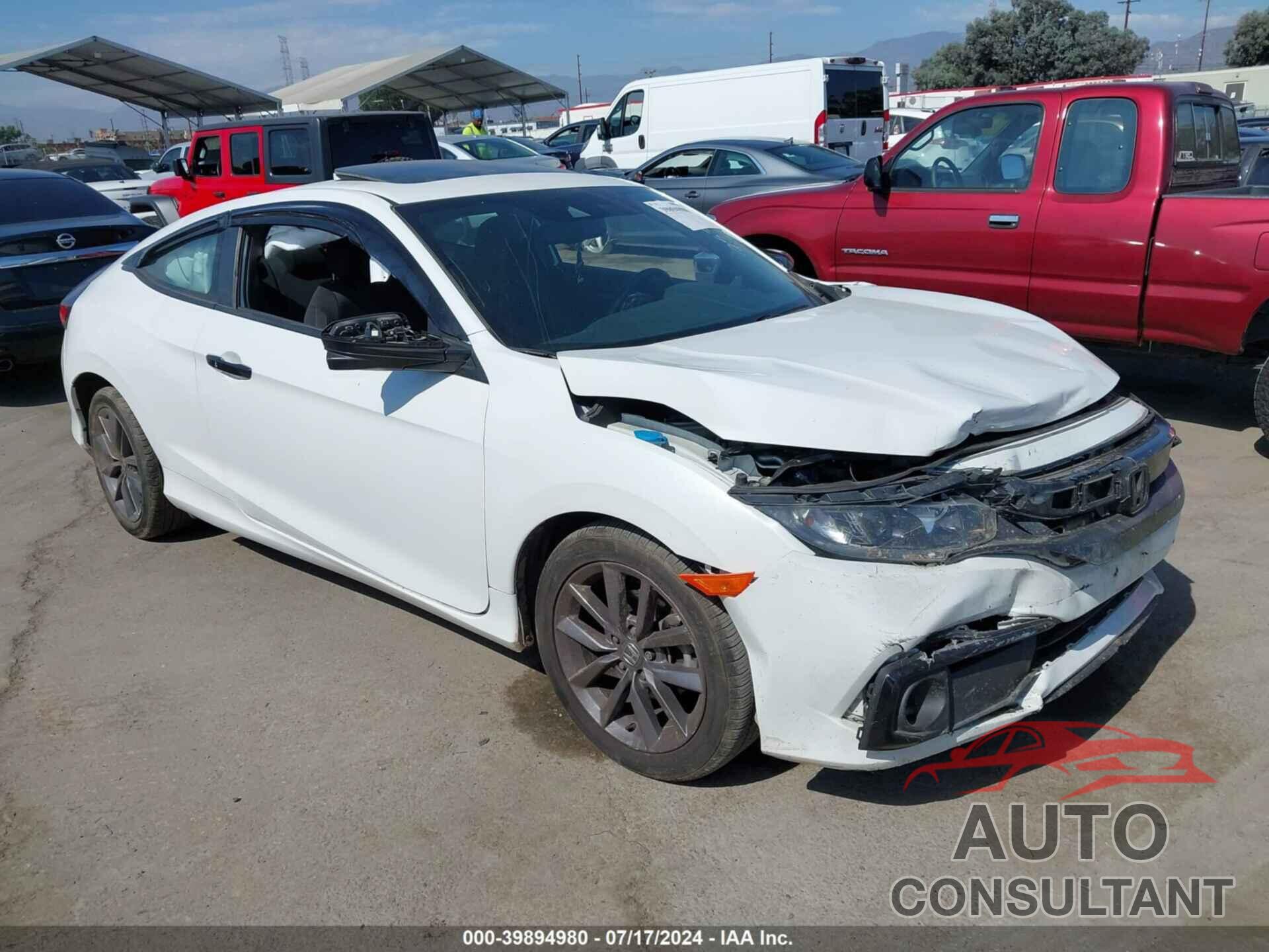 HONDA CIVIC 2019 - 2HGFC3B3XKH356773