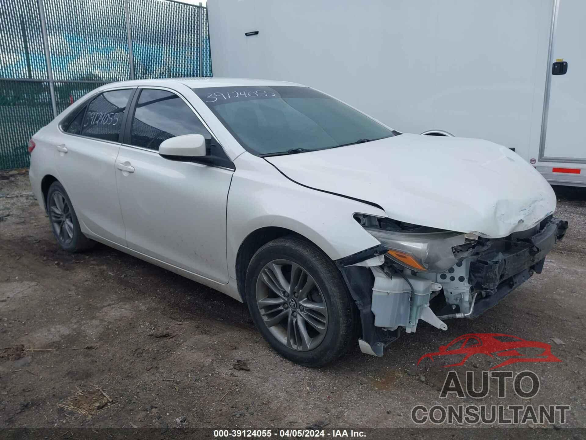TOYOTA CAMRY 2016 - 4T1BF1FK0GU260449