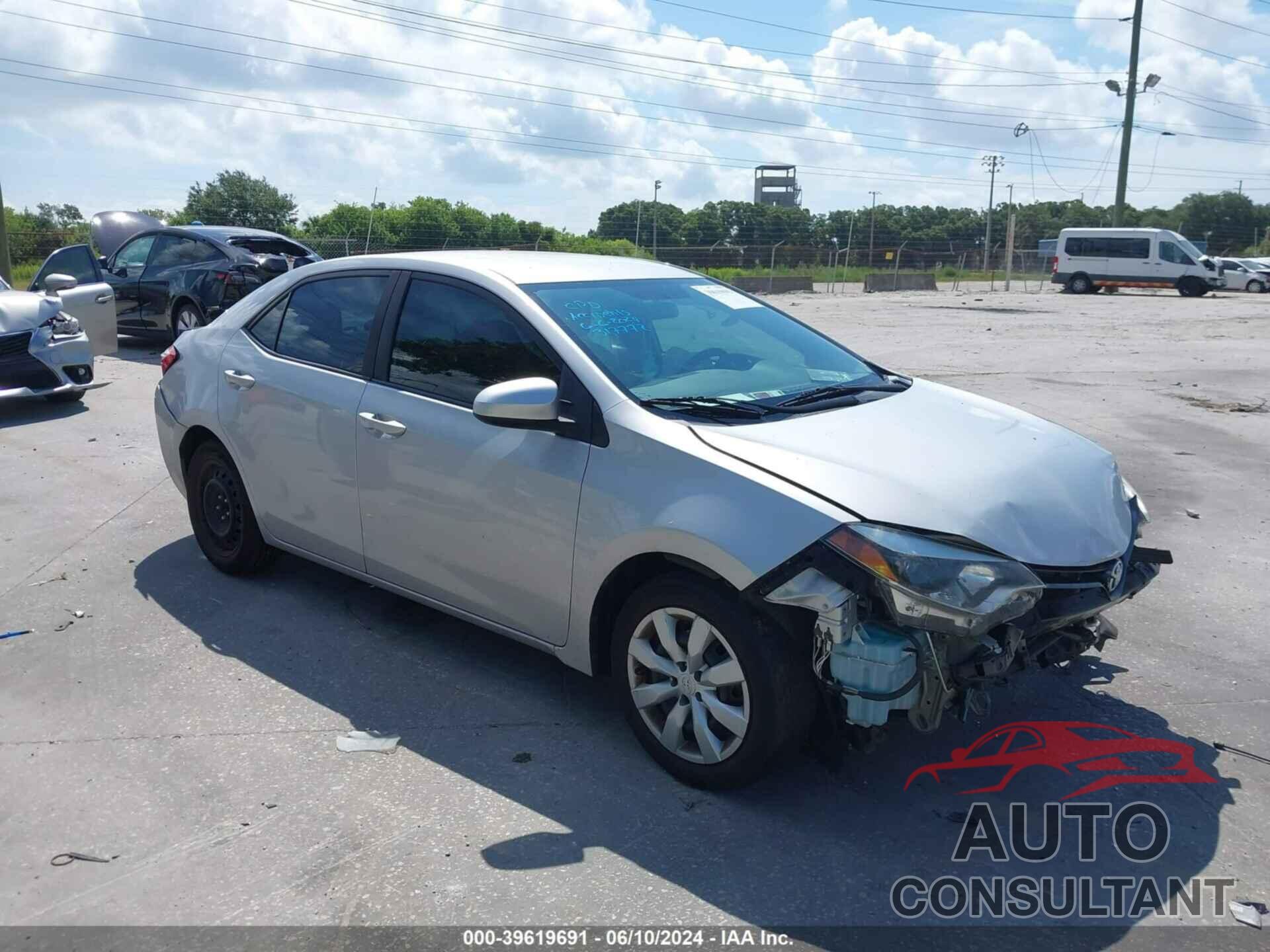 TOYOTA COROLLA 2016 - 5YFBURHE5GP564194