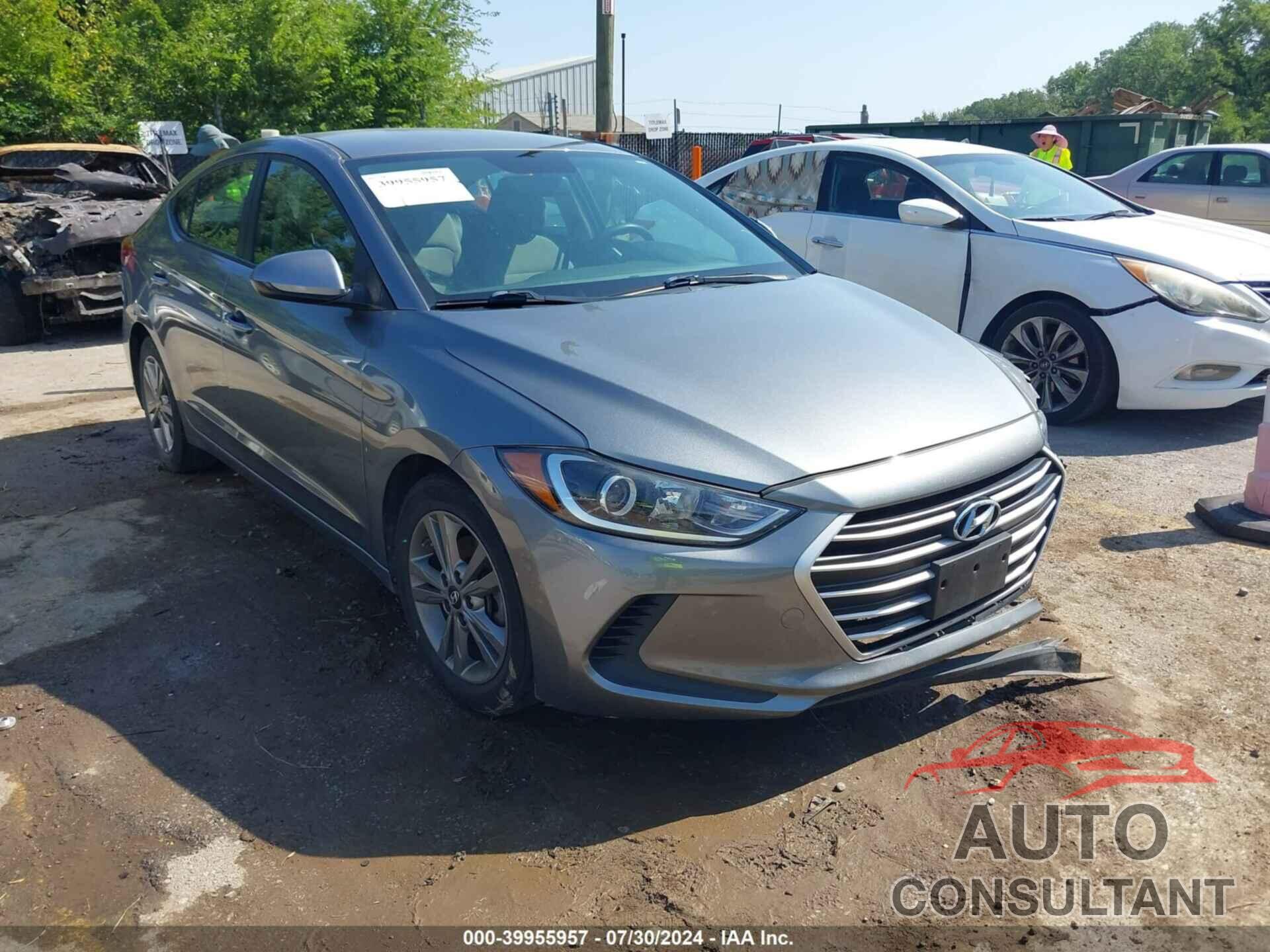 HYUNDAI ELANTRA 2017 - KMHD84LF0HU424991