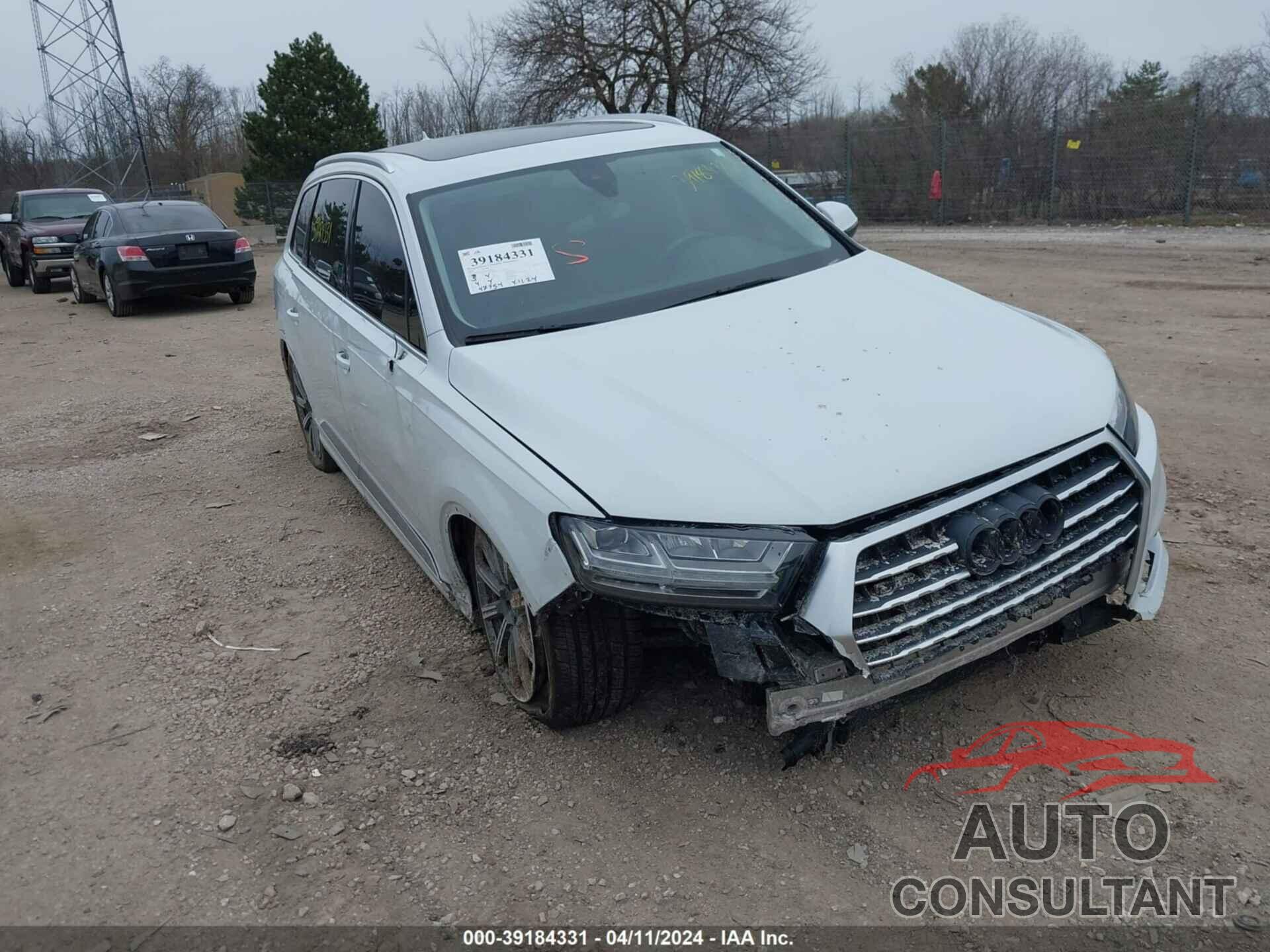 AUDI Q7 2019 - WA1LHAF72KD045110