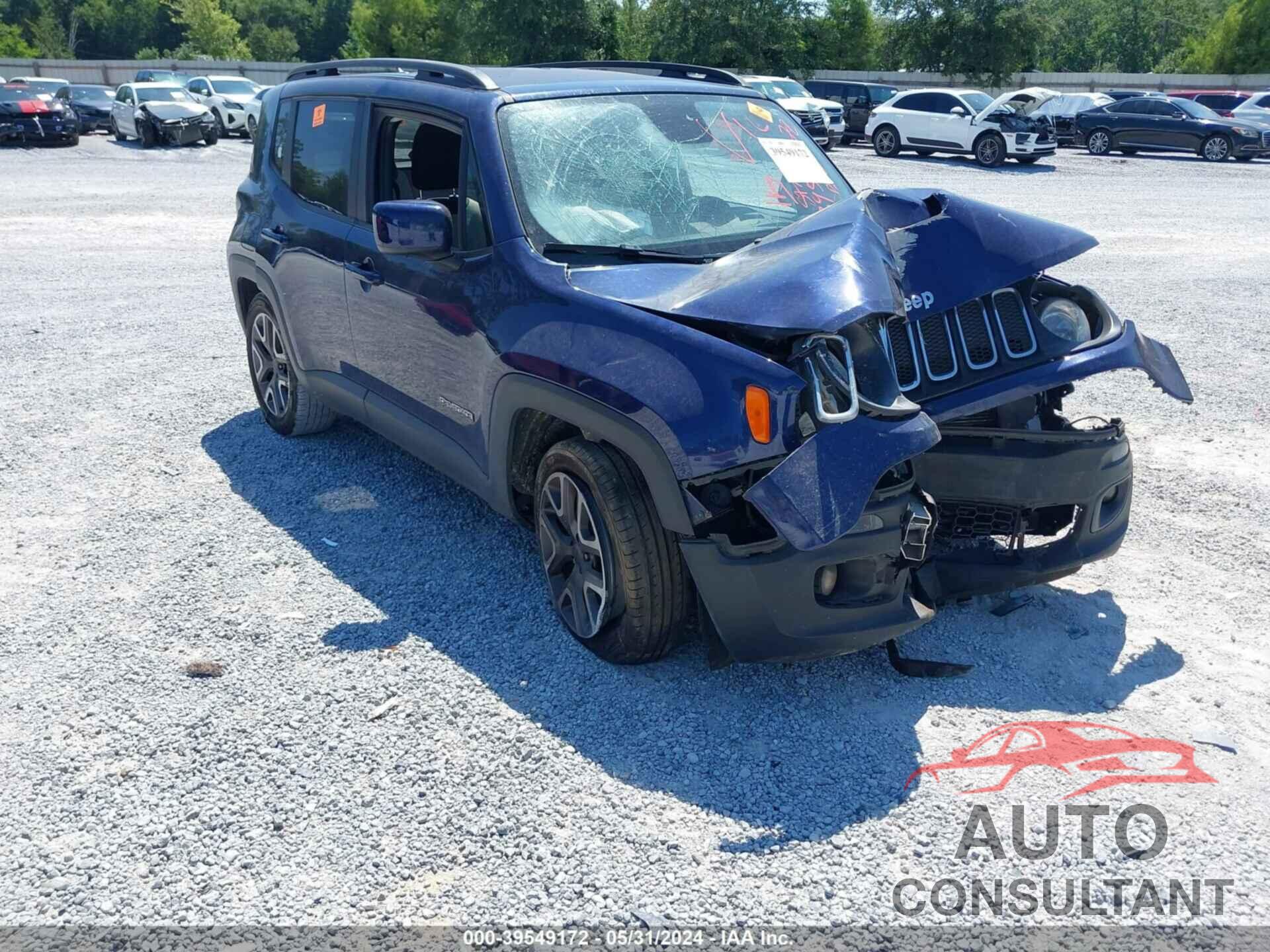 JEEP RENEGADE 2017 - ZACCJABB7HPF57640